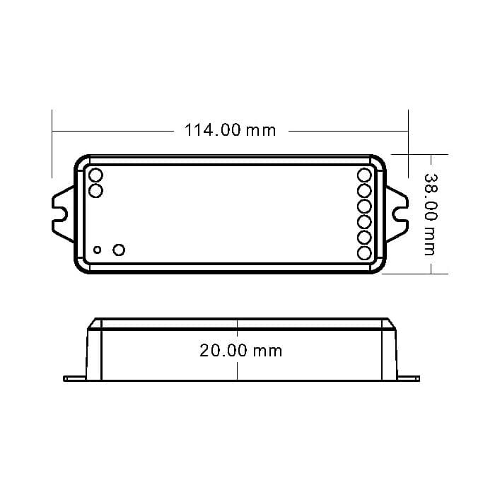 SMART přijímač dimLED ZIGBEE PR 2K 2v1 - náhled 4