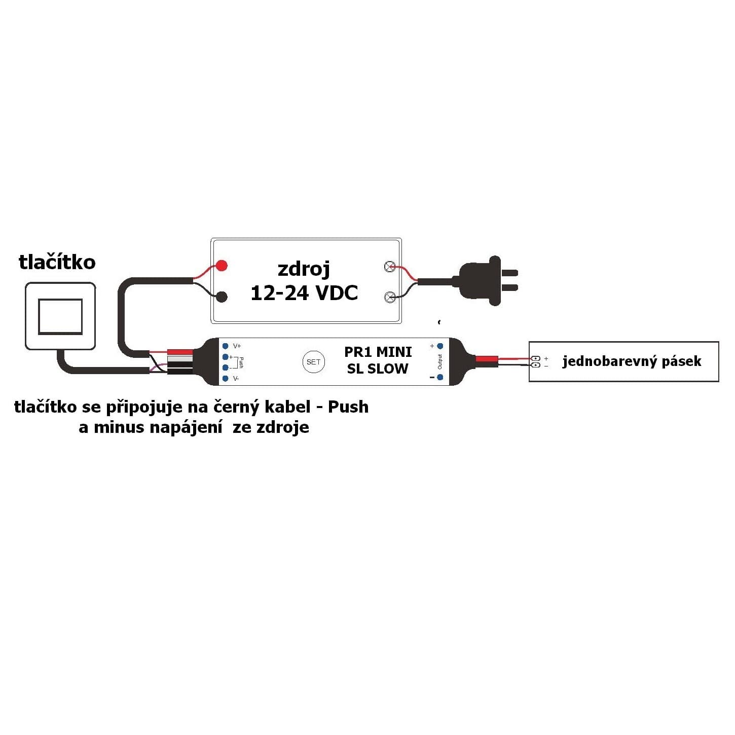 Přijímač dimLED PR 1MINI-SL SLOW - náhled 5