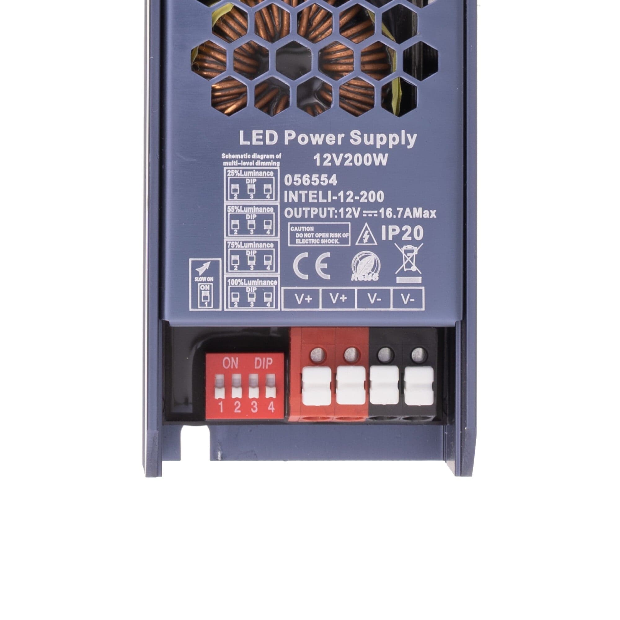LED zdroj 12V 200W zdroj INTELI-12-200 - náhled 4