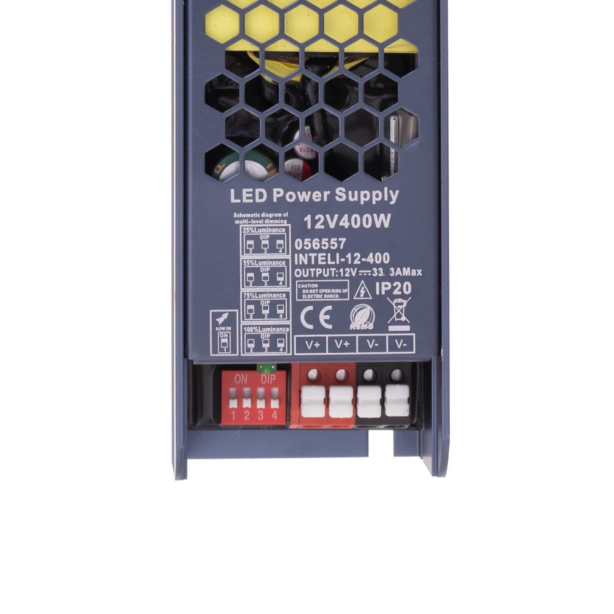 LED zdroj 12V 400W zdroj INTELI-12-400 - náhled 2