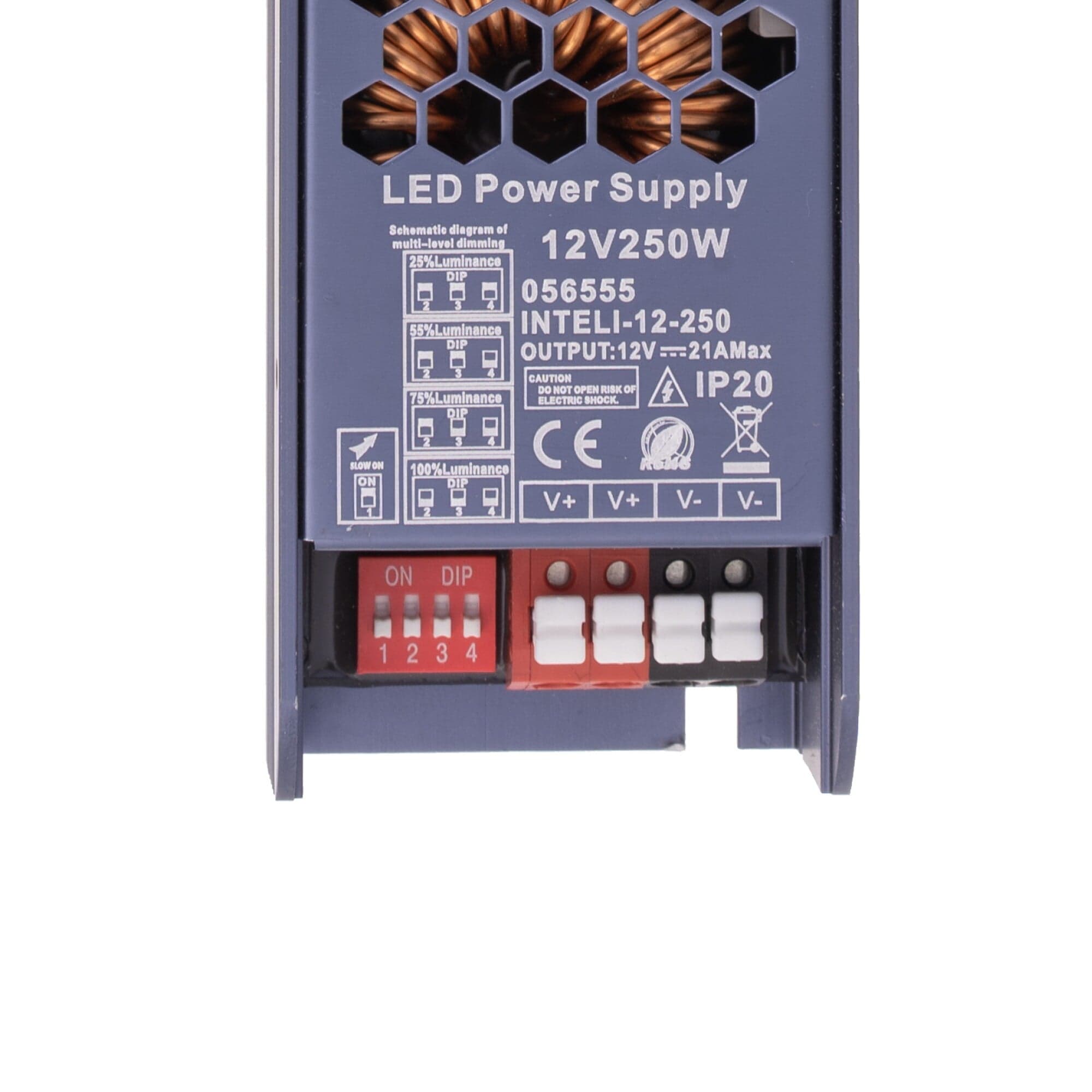 LED zdroj 12V 250W zdroj INTELI-12-250 - náhled 2