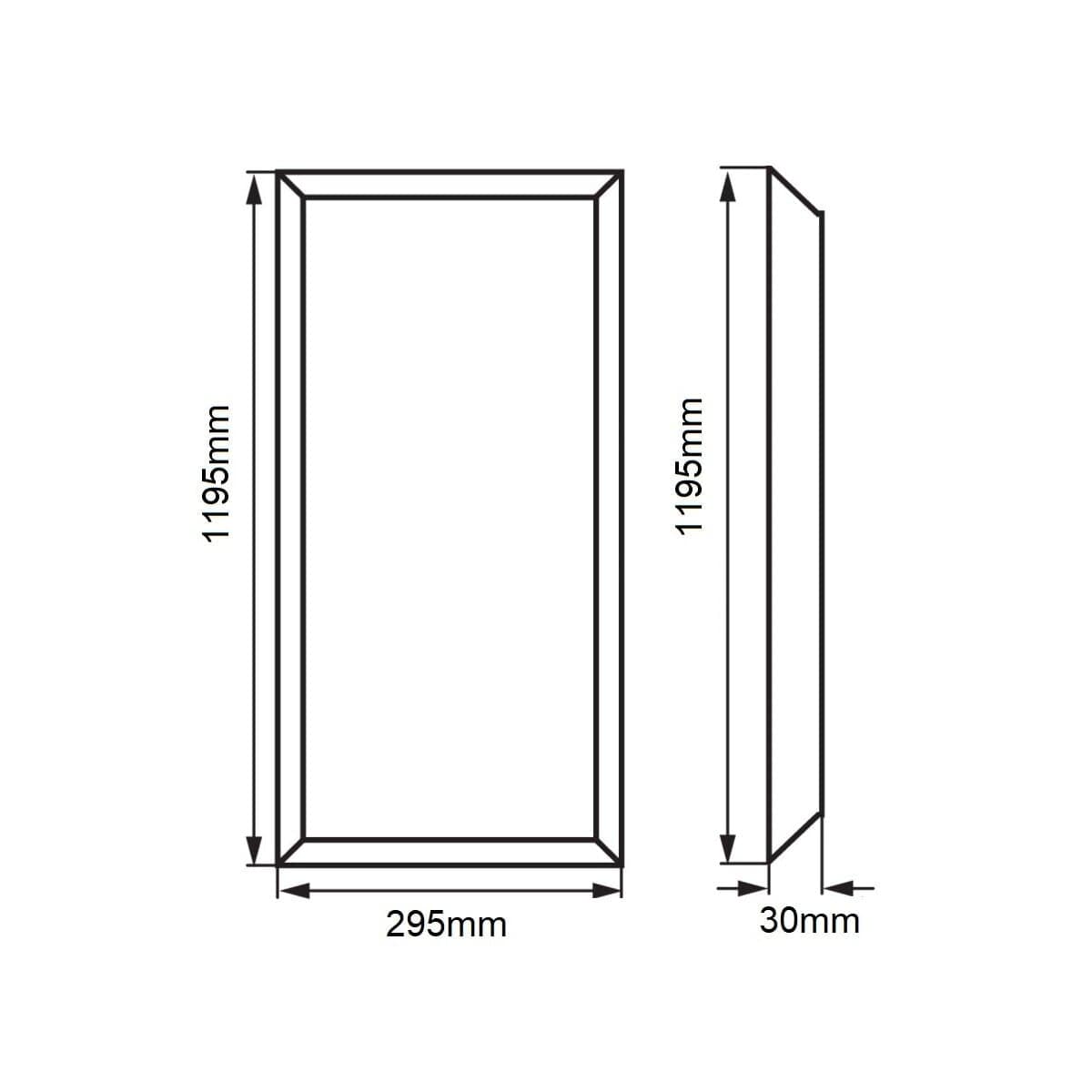 LED panel BLP30120 40W 30x120cm - Denní bílá - náhled 4