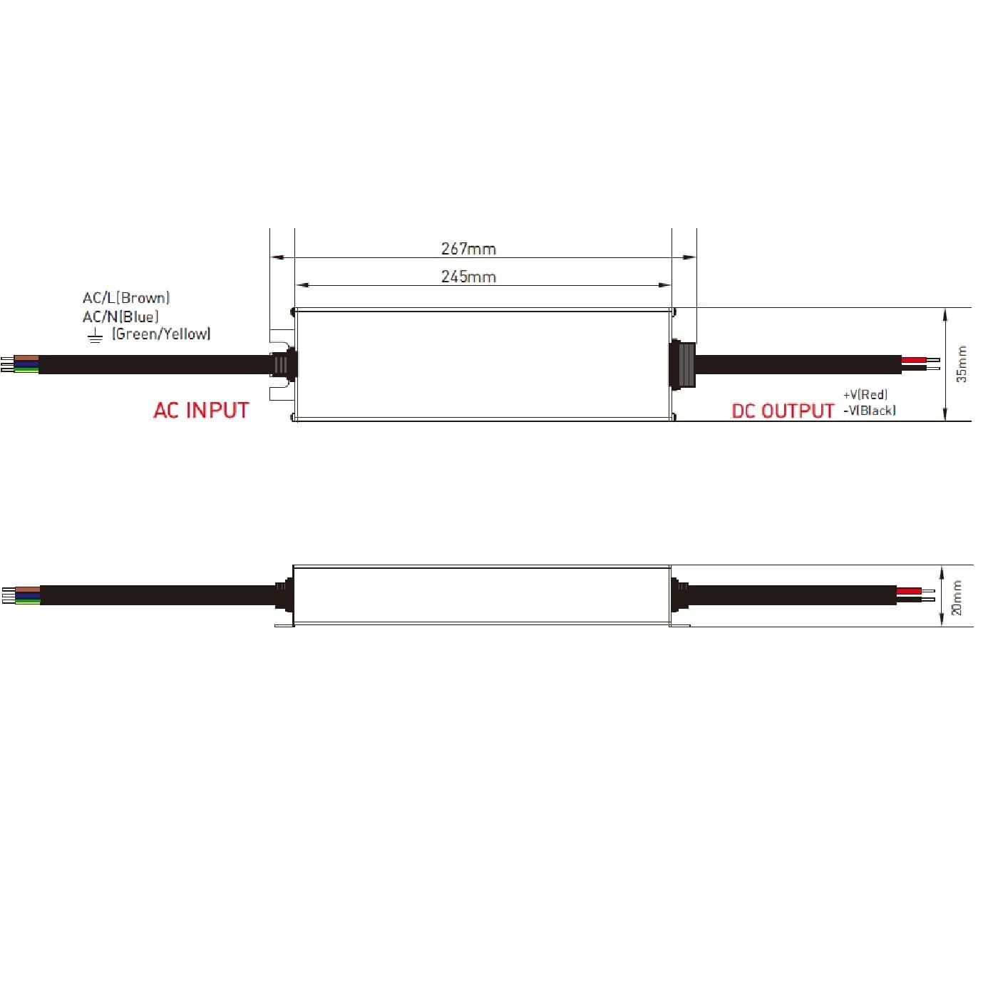 LED zdroj 12V 150W LONG-12-150 - náhled 2