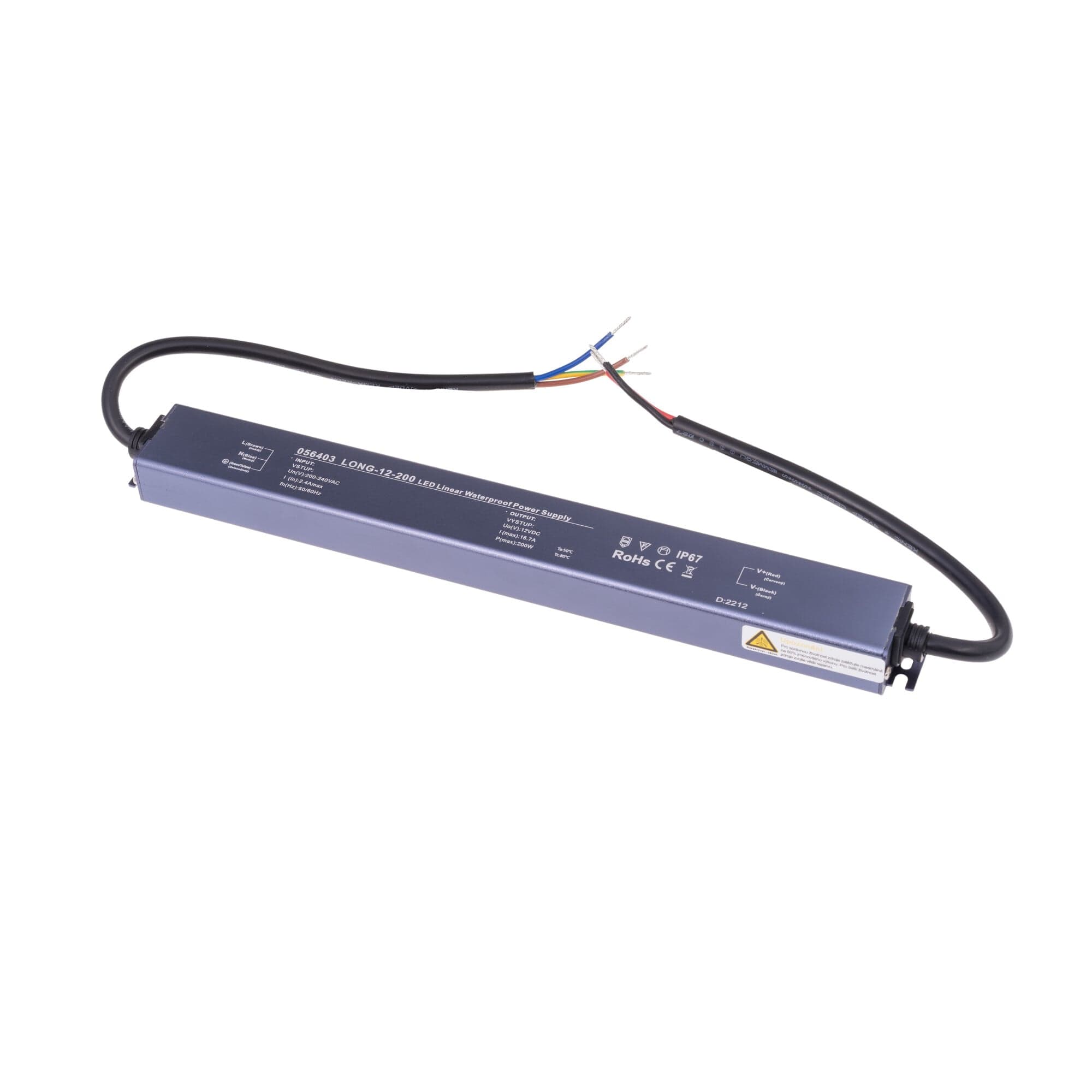 LED zdroj 12V 200W LONG-12-200 - náhled 3