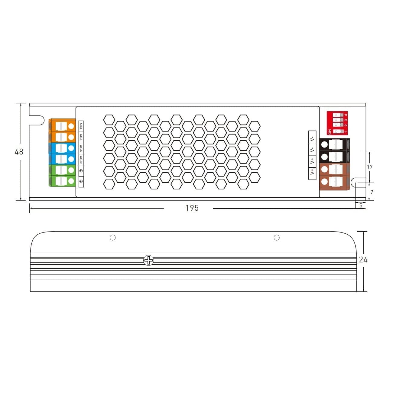 LED zdroj 12V 150W zdroj INTELI-12-150 - náhled 3