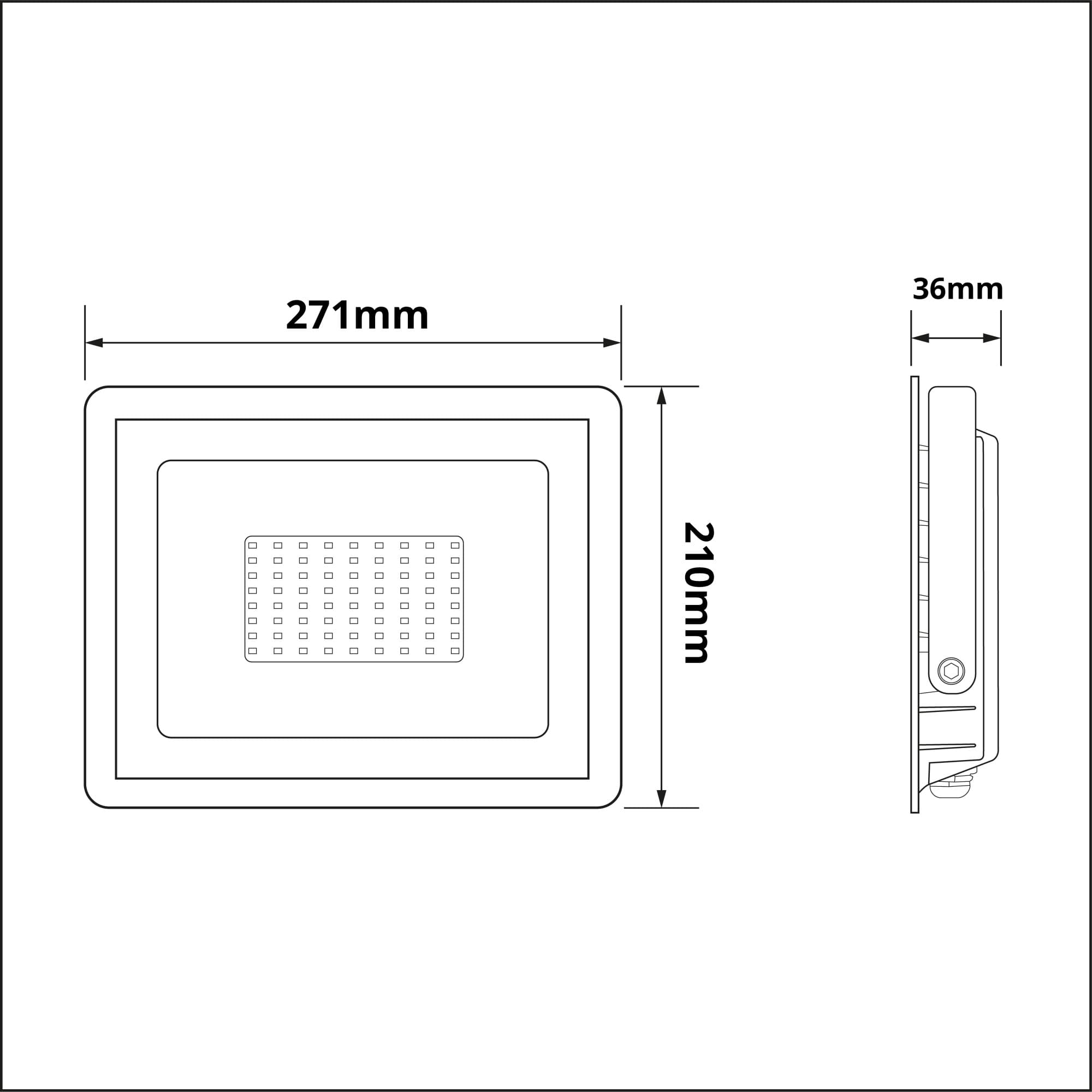 LED reflektor LEVE 100W - náhled 4