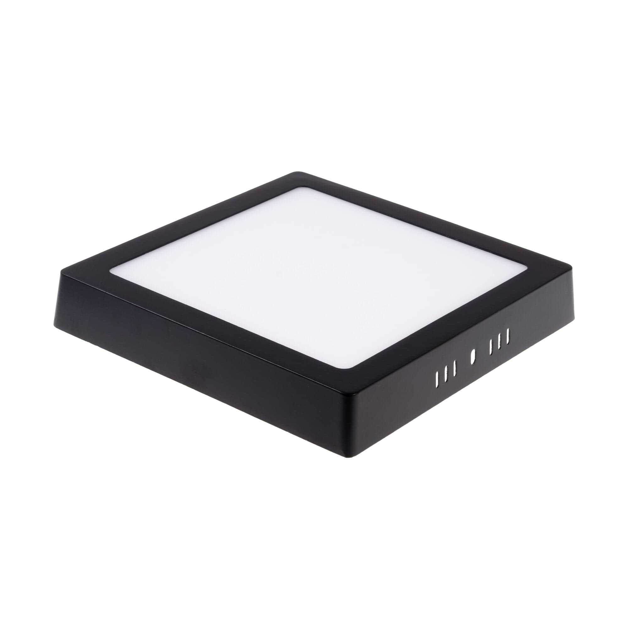 BPS18 LED panel 18W přisazený černý čtverec -