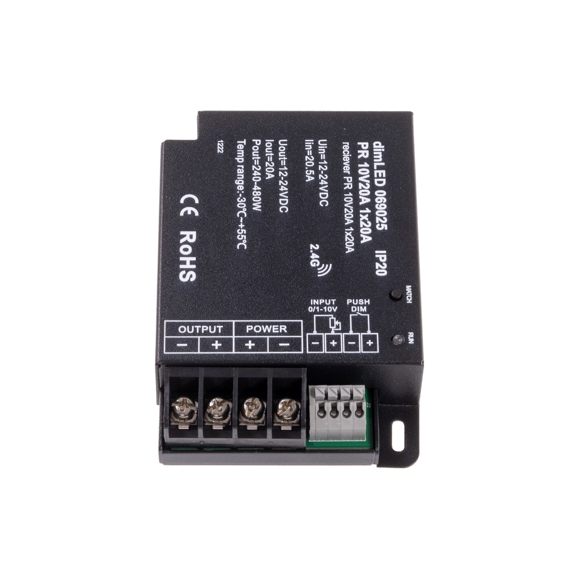 Přijímač dimLED PR 10V20A - náhled 4