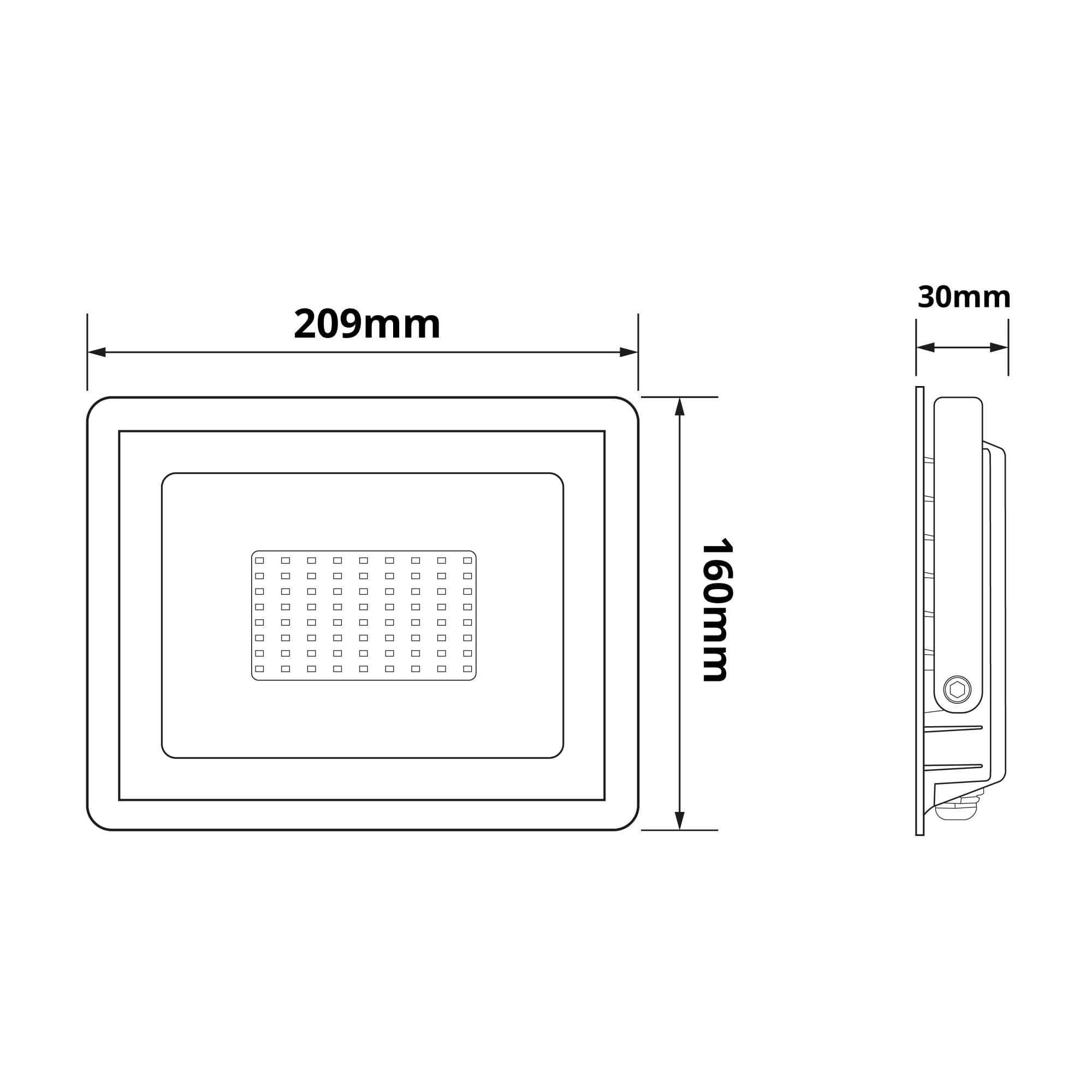 LED reflektor LEVE 50W - náhled 2