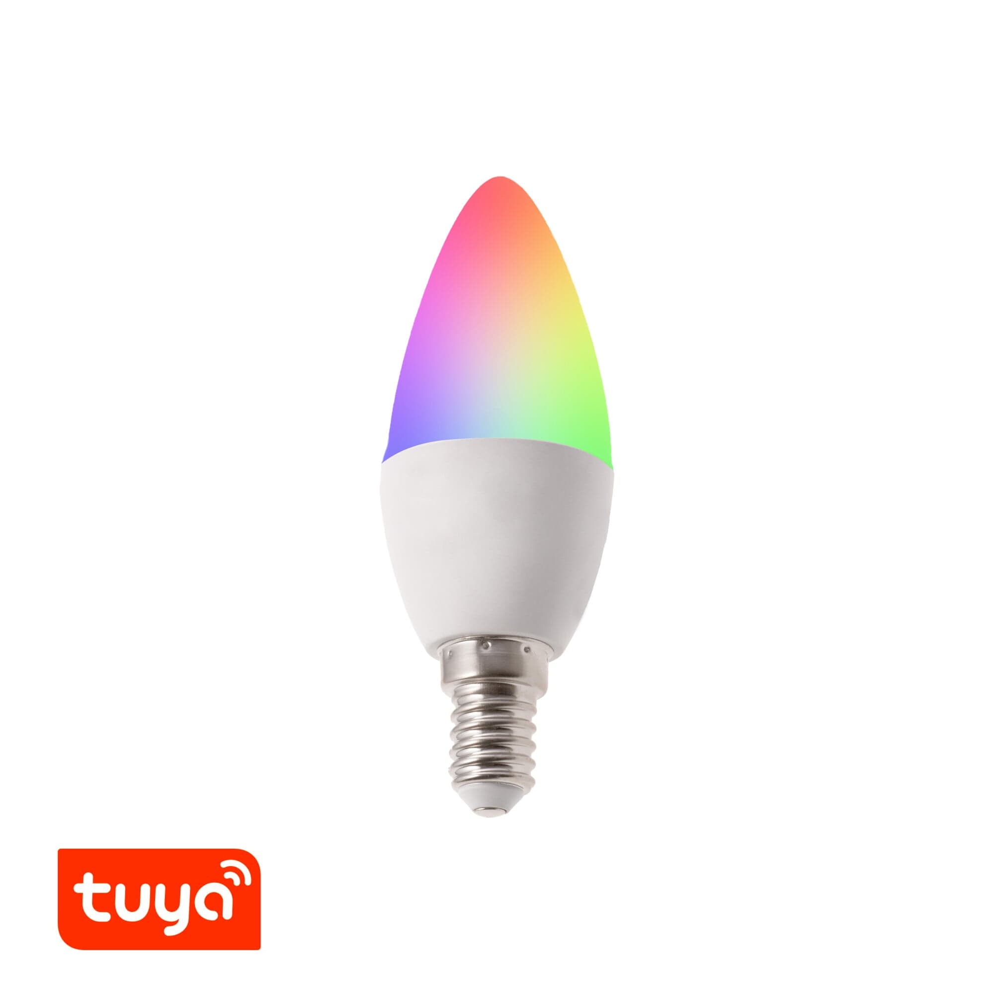 SMART LED žárovka E14 Tuya RGBCCT TU5W - náhled 1
