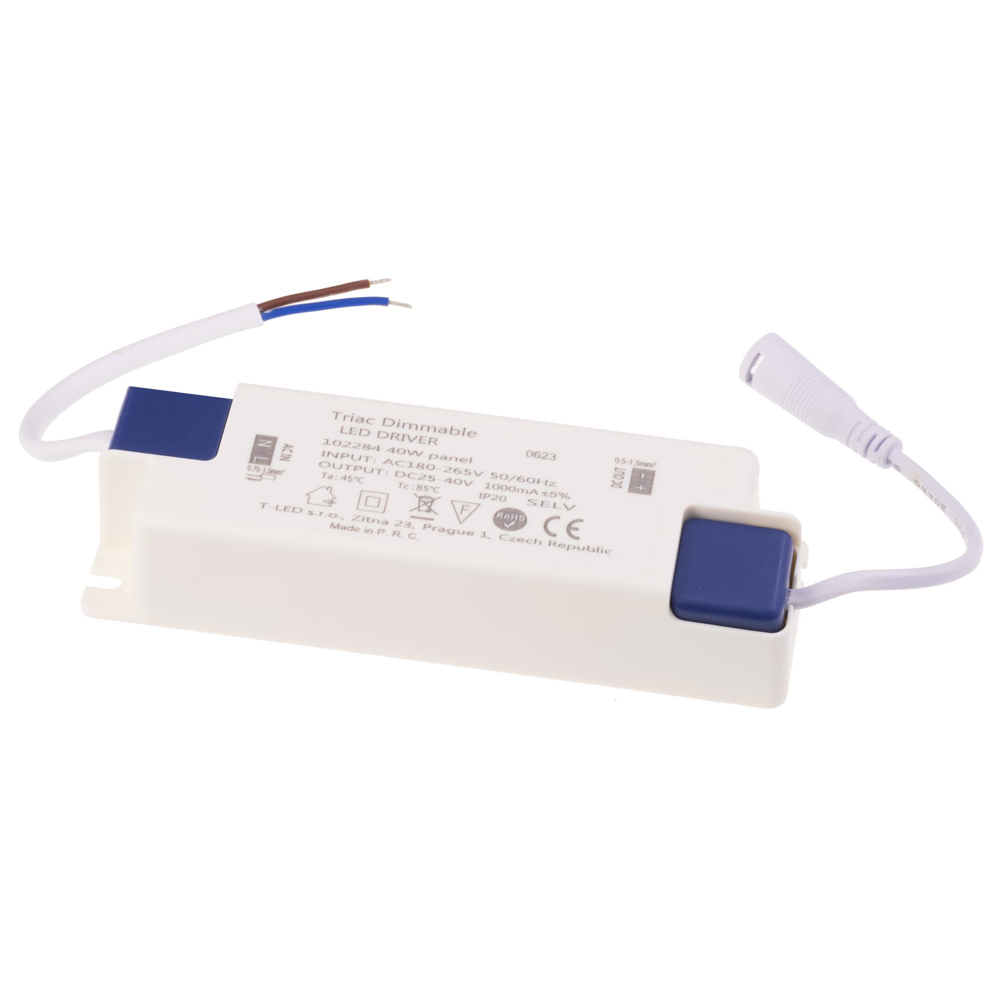 Stmívatelný zdroj pro 40W LED panel -