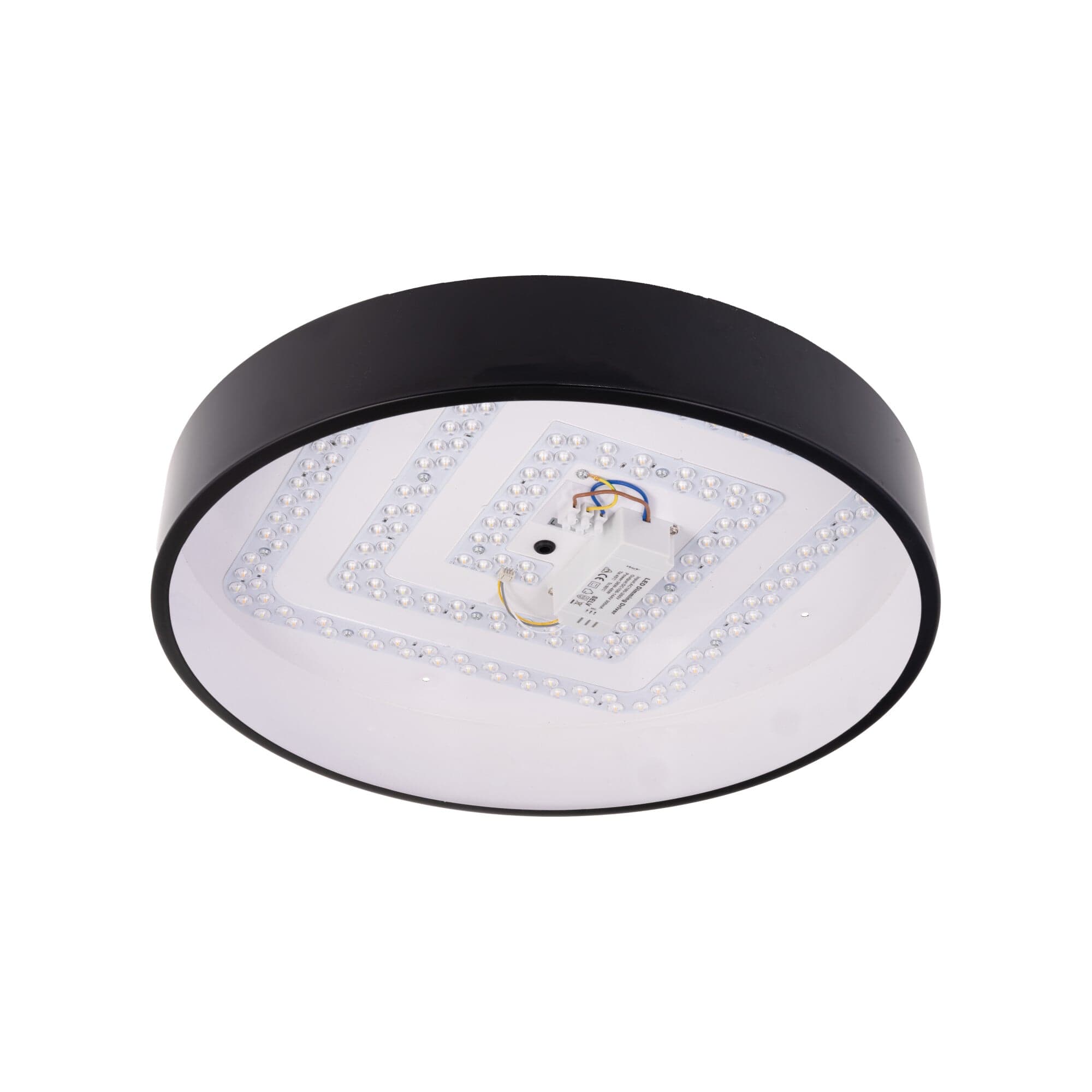 LED svítidlo RENDO 48W CCT kulaté černé stropní - náhled 3