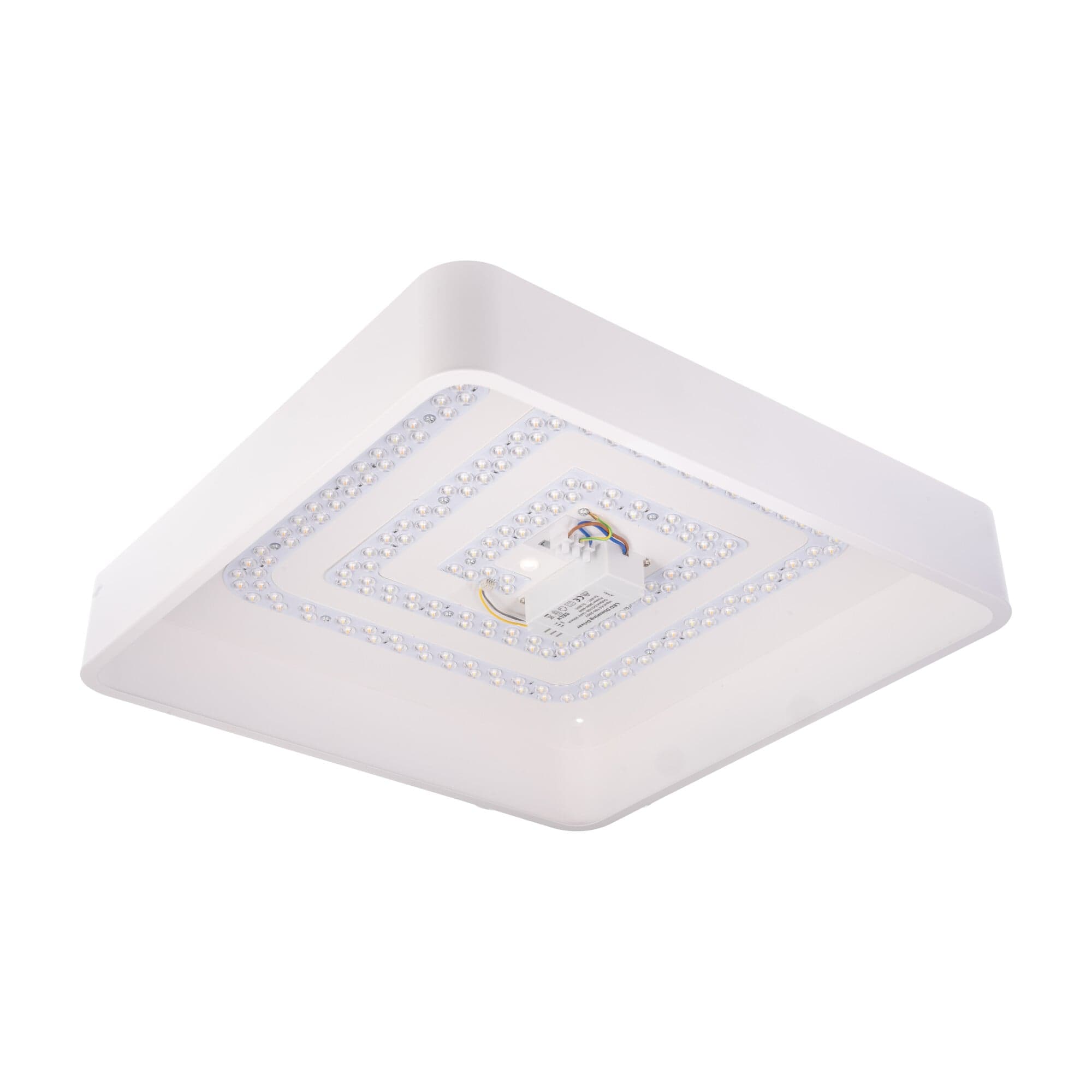 LED svítidlo RENDO 48W CCT hranaté bílé stropní - náhled 3