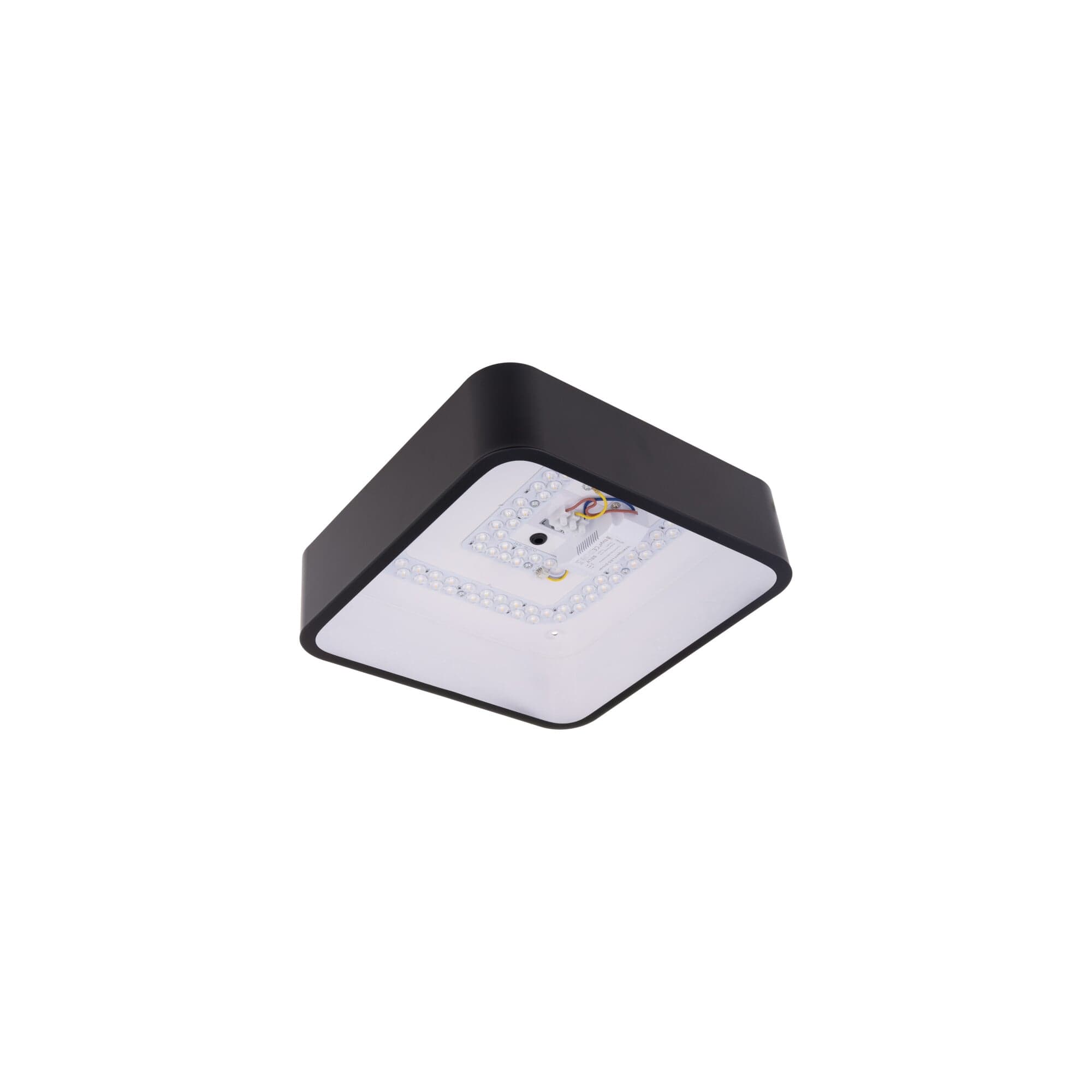 SMART Tuya LED svítidlo RENDO 24W CCT hranaté černé - náhled 4