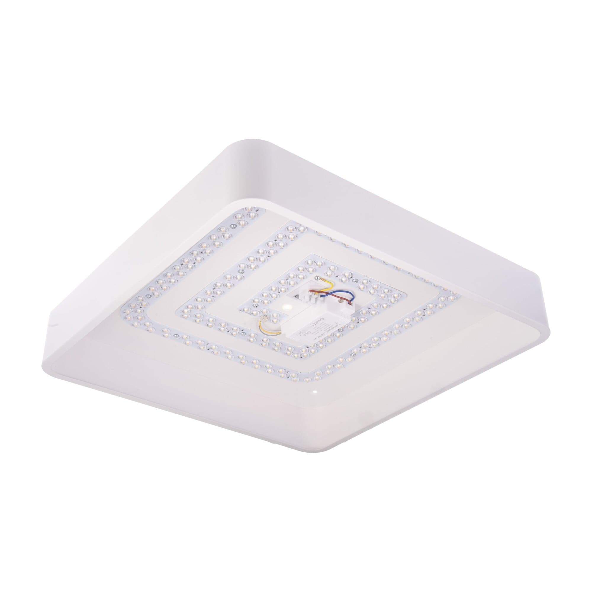 SMART Tuya LED svítidlo RENDO 48W CCT hranaté bílé - náhled 2