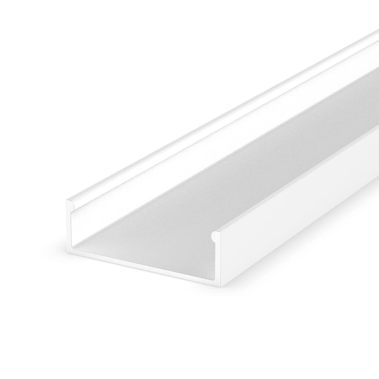 LED profil P13-1 bílý široký přisazený - náhled 2