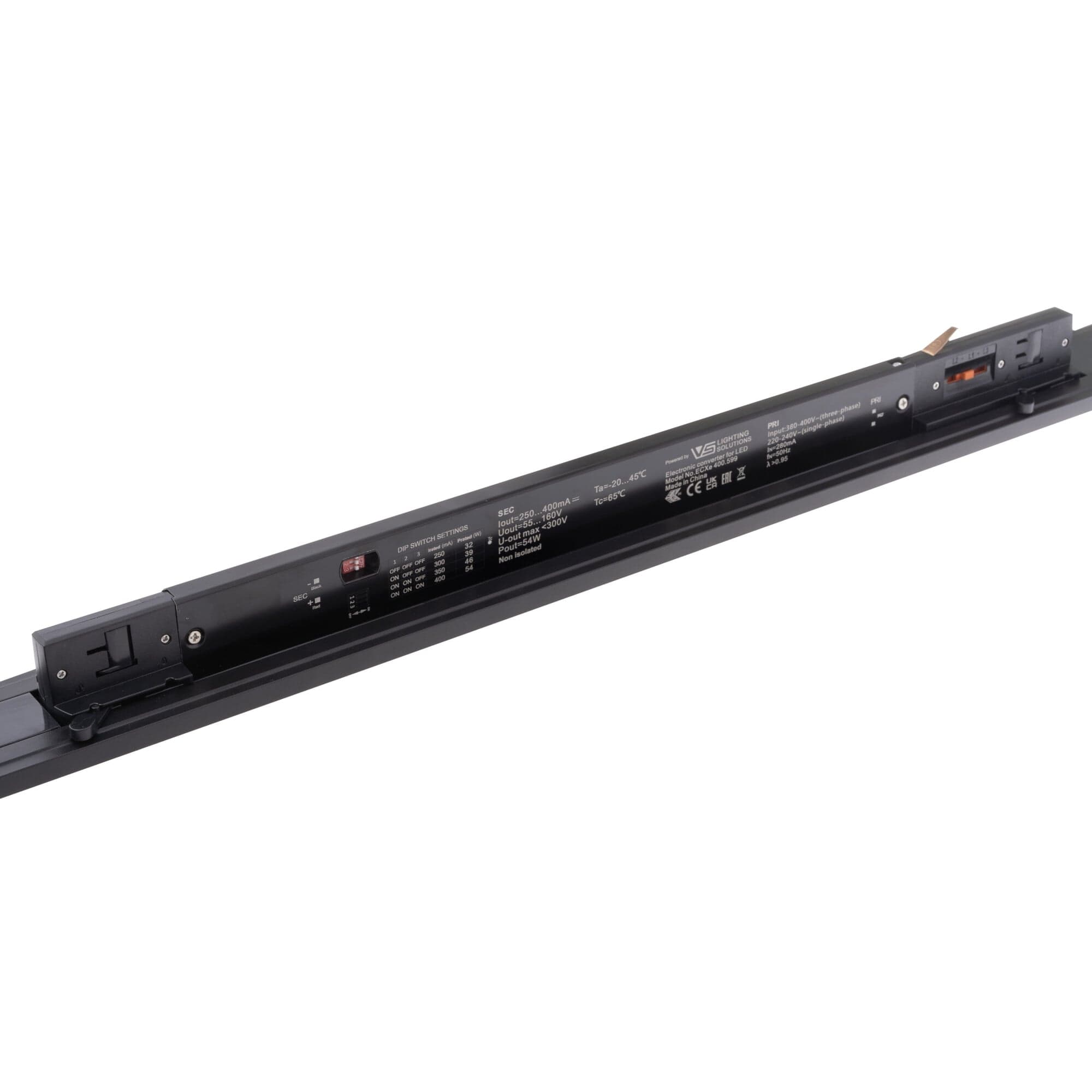 Lištové LED svítidlo TRITO LT120B 90° 54W černé - náhled 3
