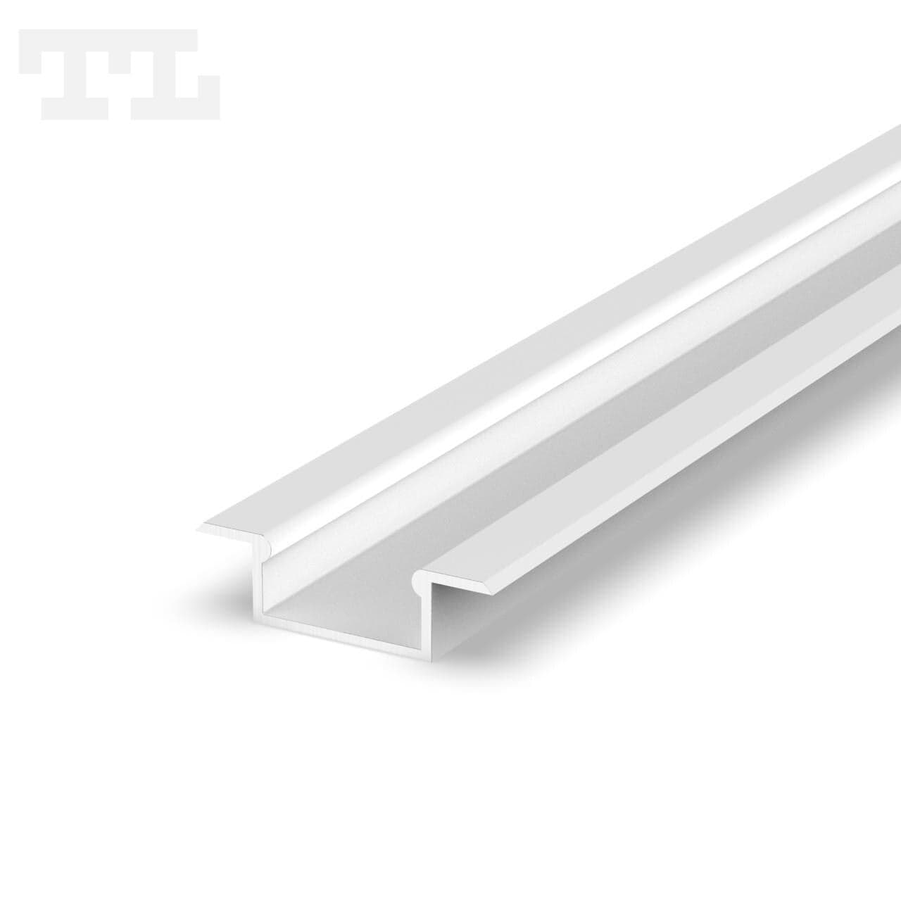 LED profil P6-2 bílý vestavný - náhled 2