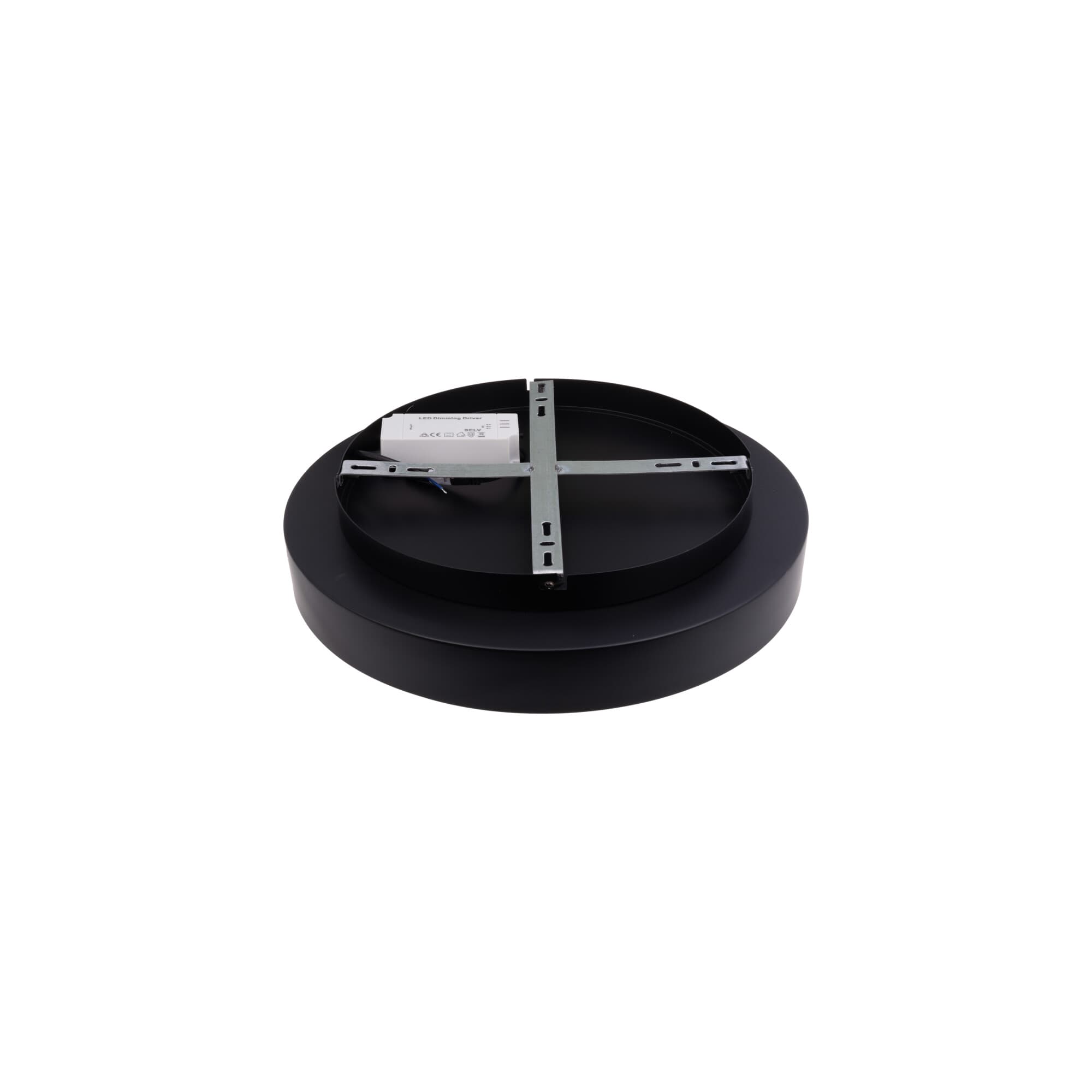 LED svítidlo ZULU 32W CCT kulaté černé stropní - náhled 3