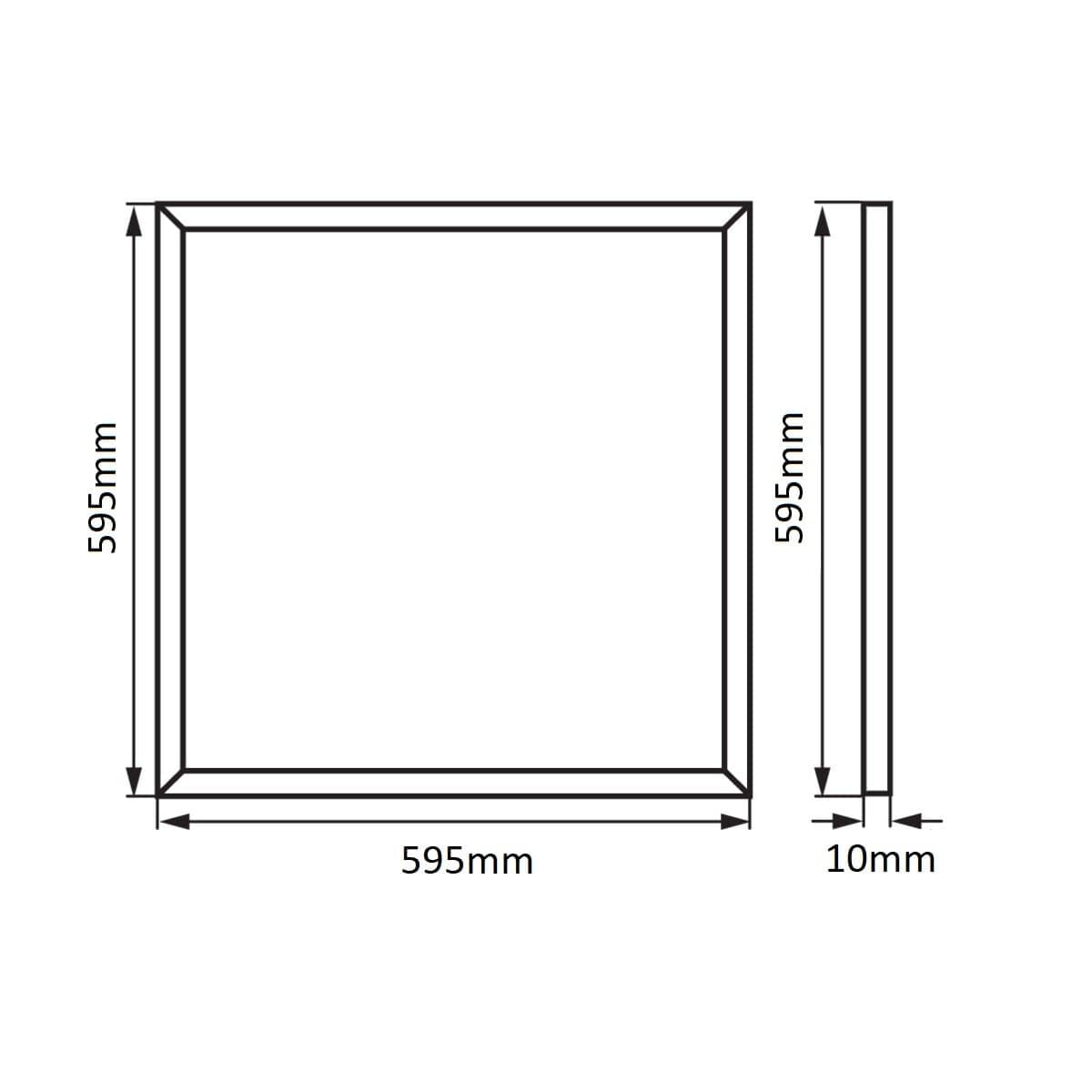 LED panel ELP6060 48W 60x60cm - Denní bílá - náhled 5