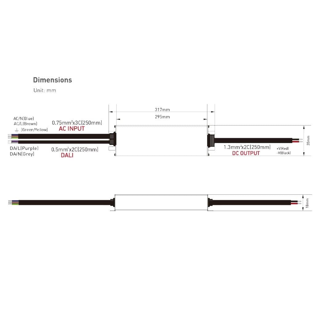 DALI LED zdroj 12V 150W DT6 DA-12-150 - náhled 3