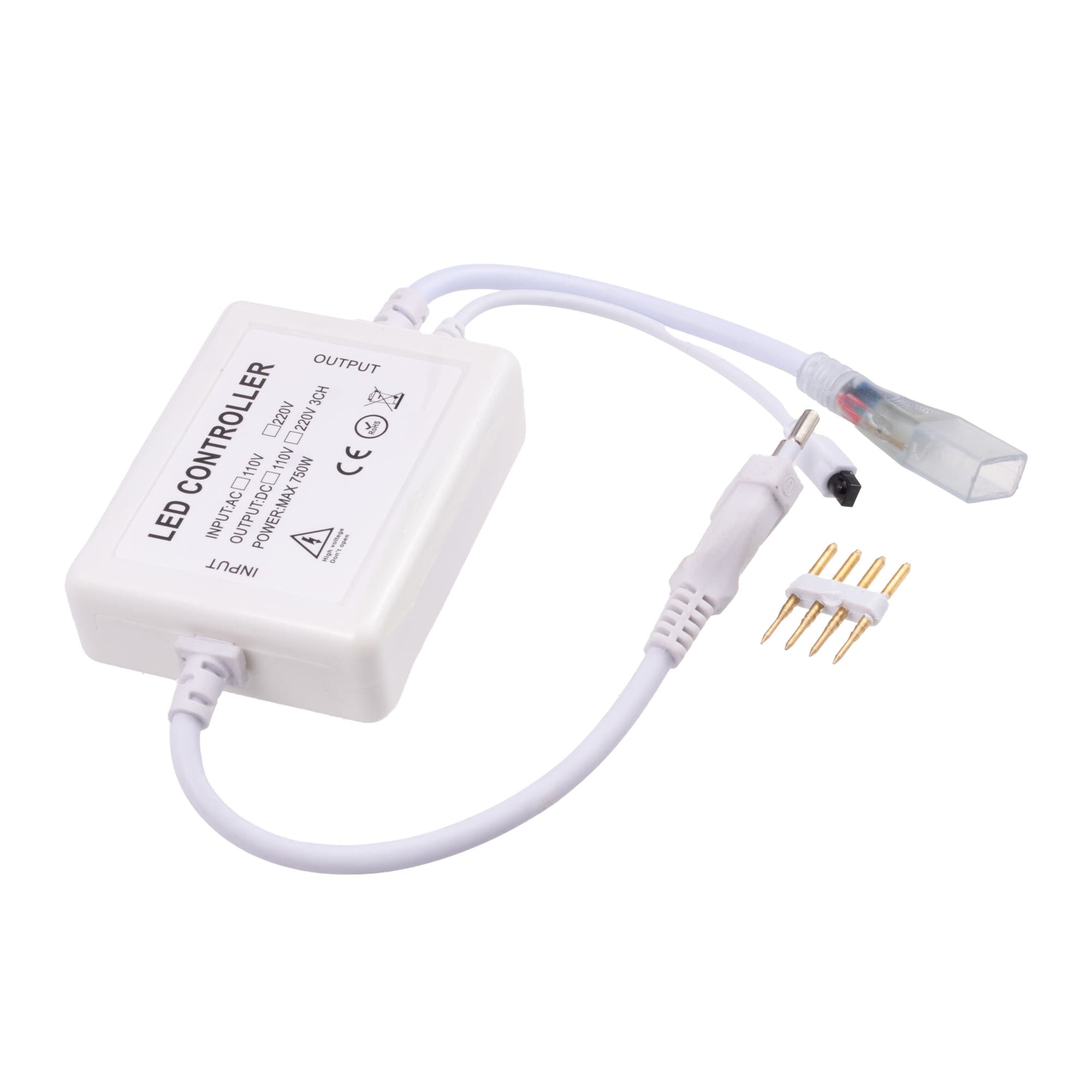 LED ovladač RGB 230V-25B - náhled 3