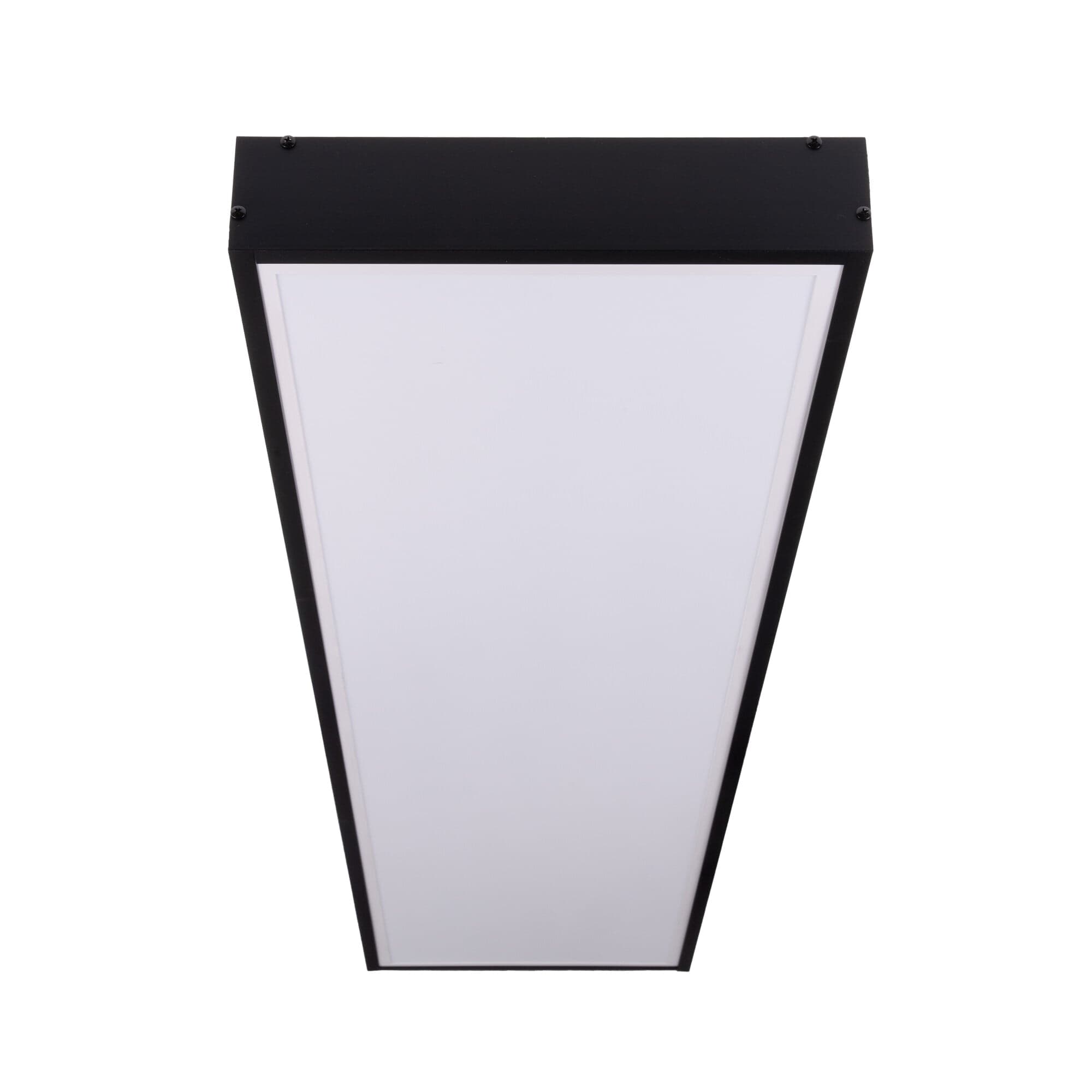 Rám LED panelu 30x120cm 65mm pro přisazení černý -
