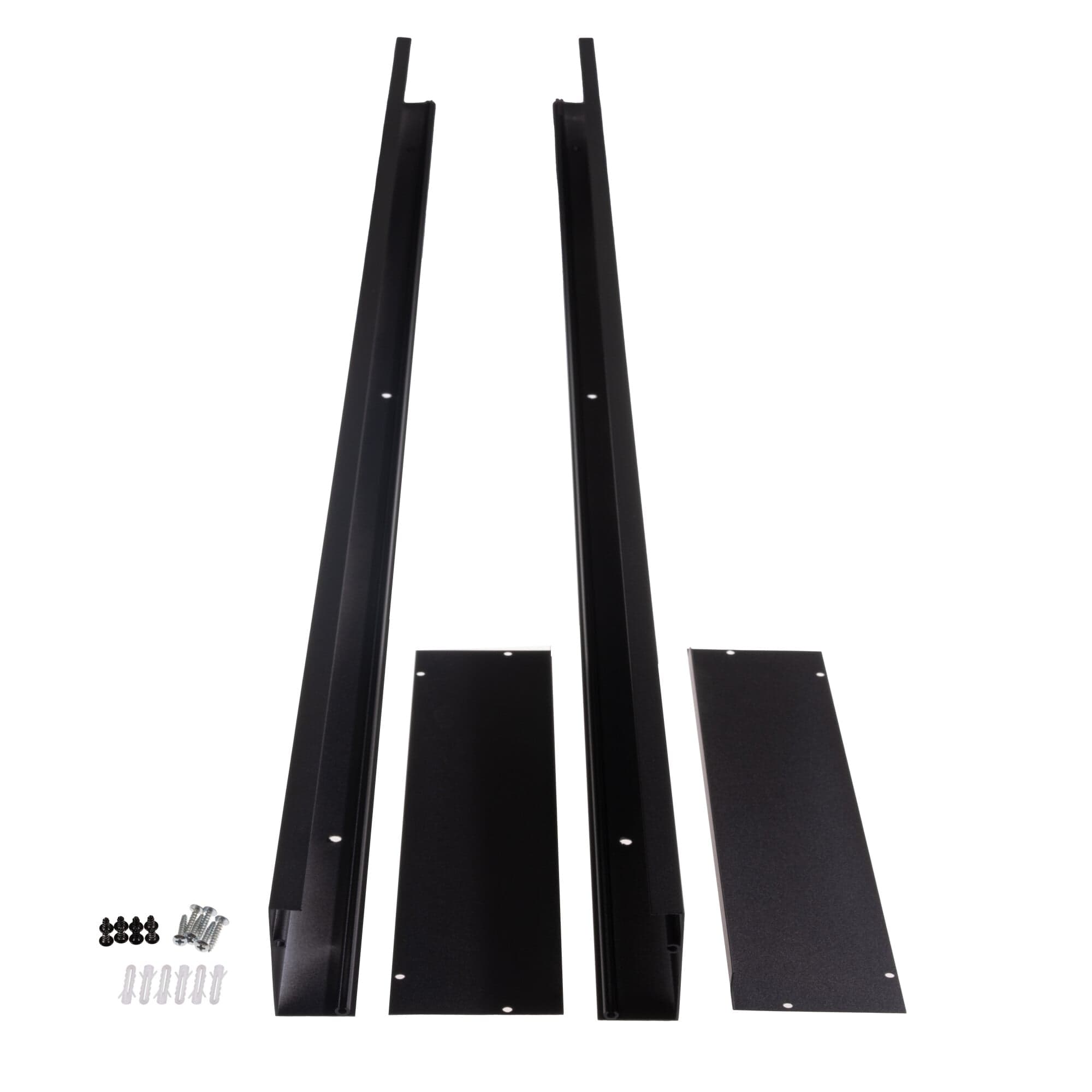 Rám LED panelu 30x120cm 65mm pro přisazení černý - - náhled 3