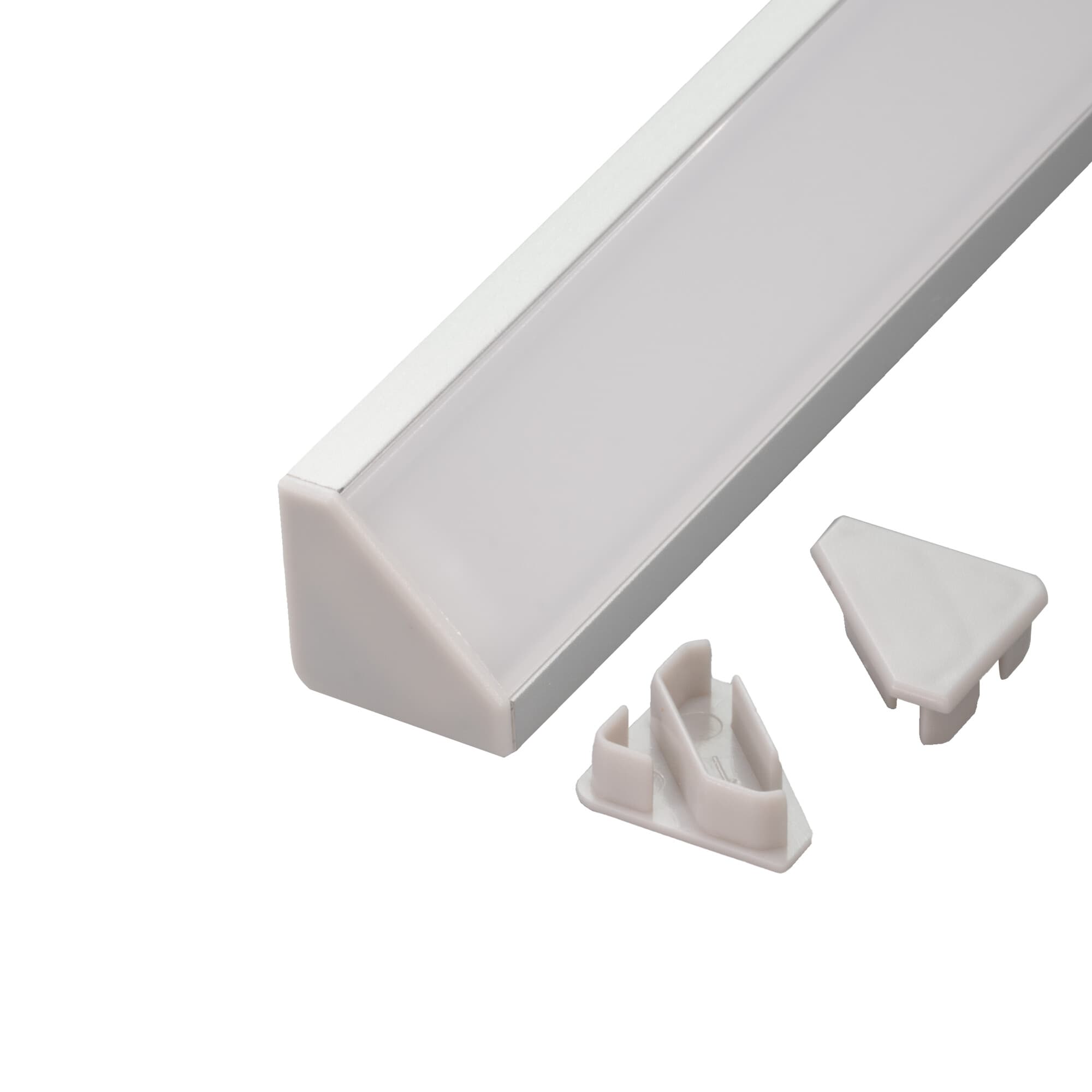 LED profil R6 stříbrný rohový 16*16 - náhled 4