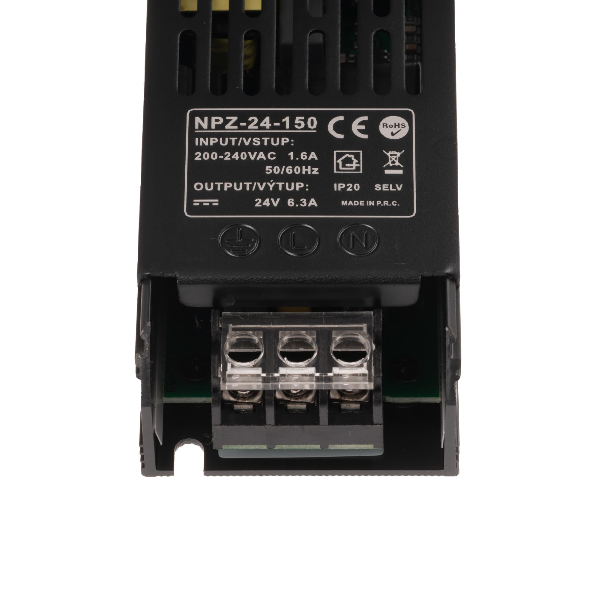 LED zdroj 24V 150W NPZ-24-150 vnitřní - náhled 3