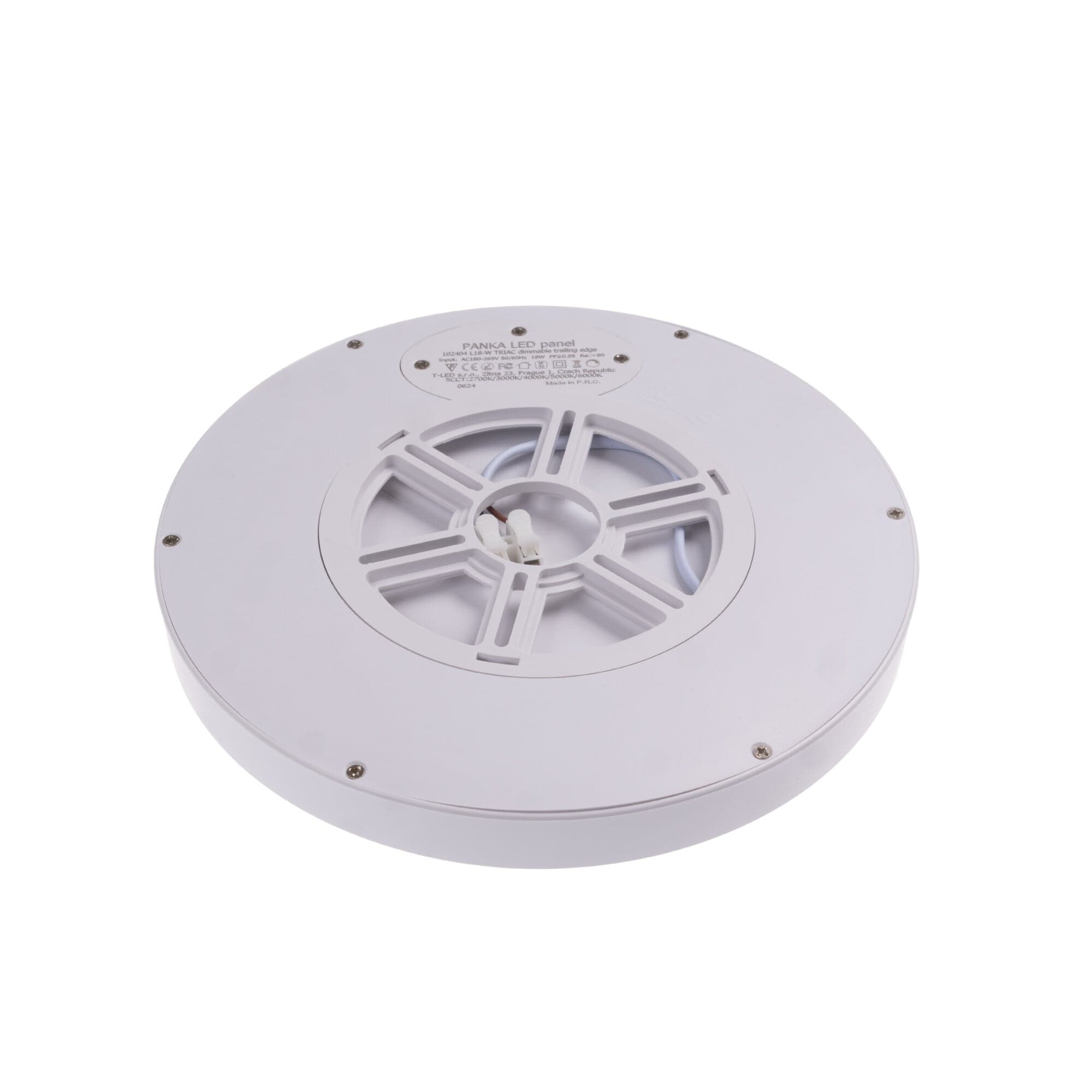 LED panel PANKA 18W CCT bílé kulaté stropní - náhled 3