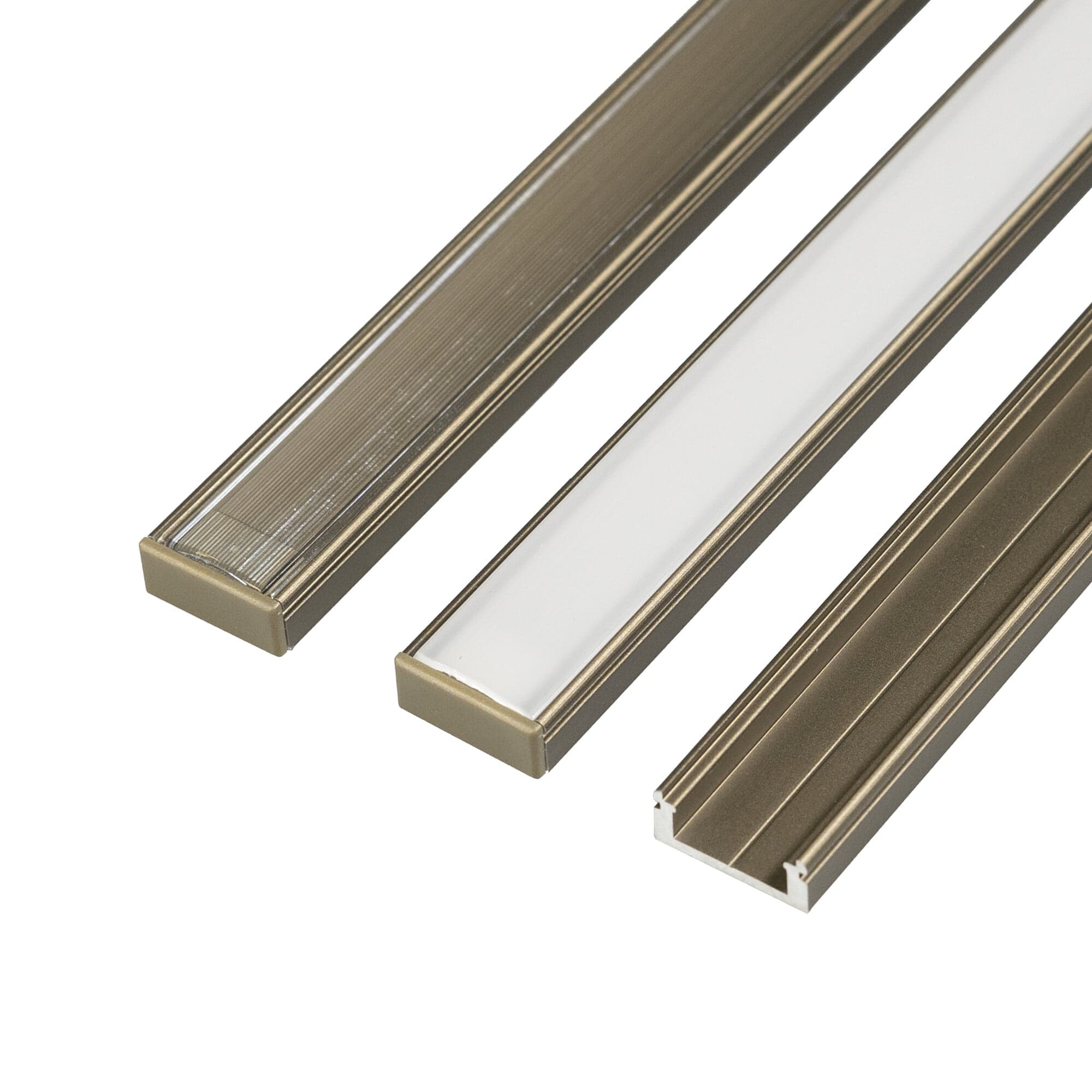 LED profil N8B - nástěnný bronzový - náhled 4
