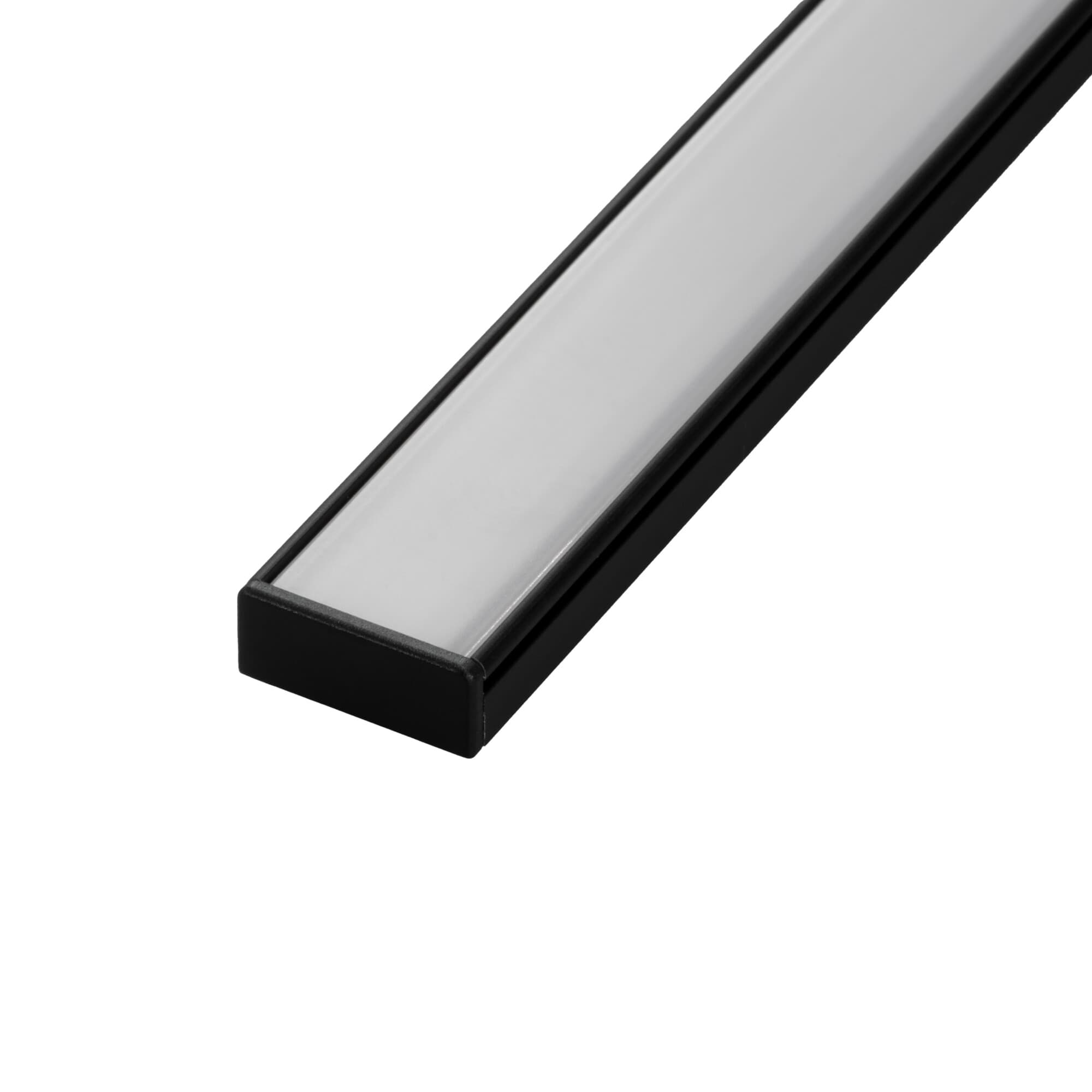 LED profil N14C nástěnný černý - náhled 2