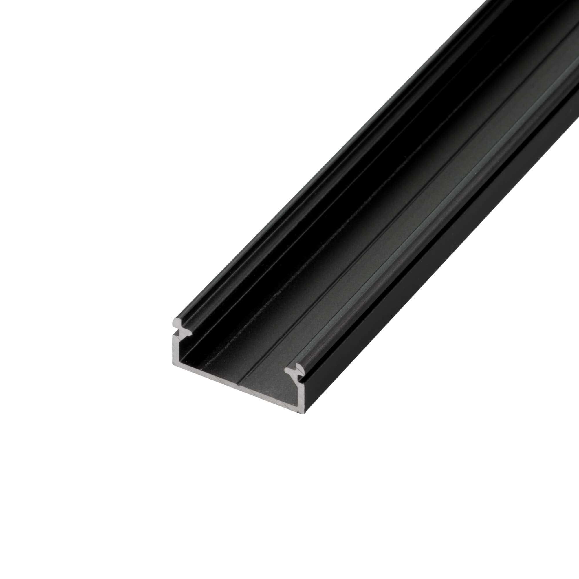 LED profil N14C nástěnný černý