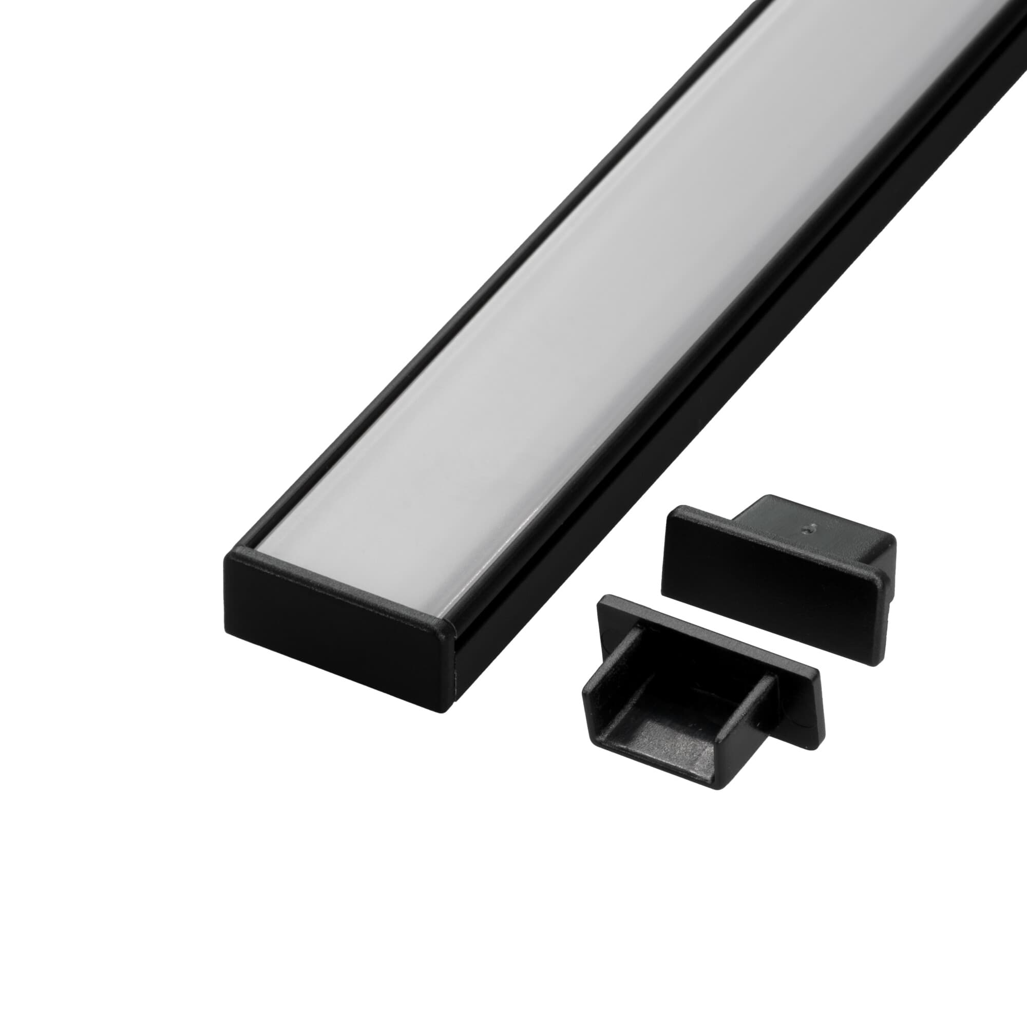 LED profil N14C nástěnný černý - náhled 5