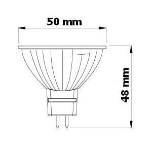 LED žárovka MR16 EL3W - náhled 2