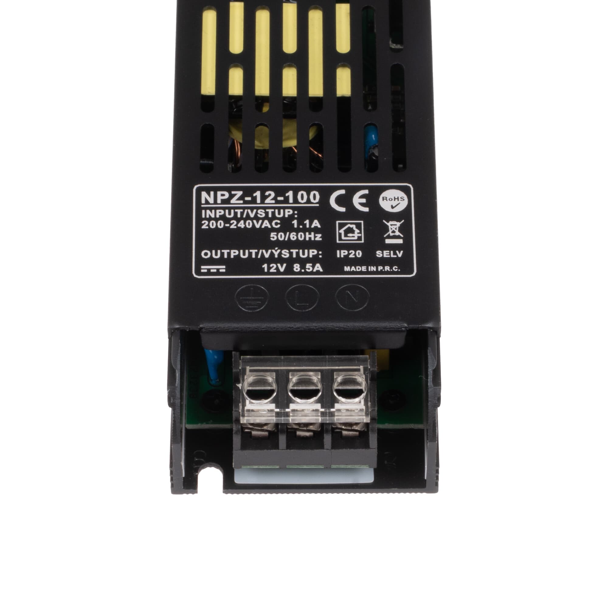LED zdroj 12V 100W NPZ-12-100 vnitřní - náhled 4
