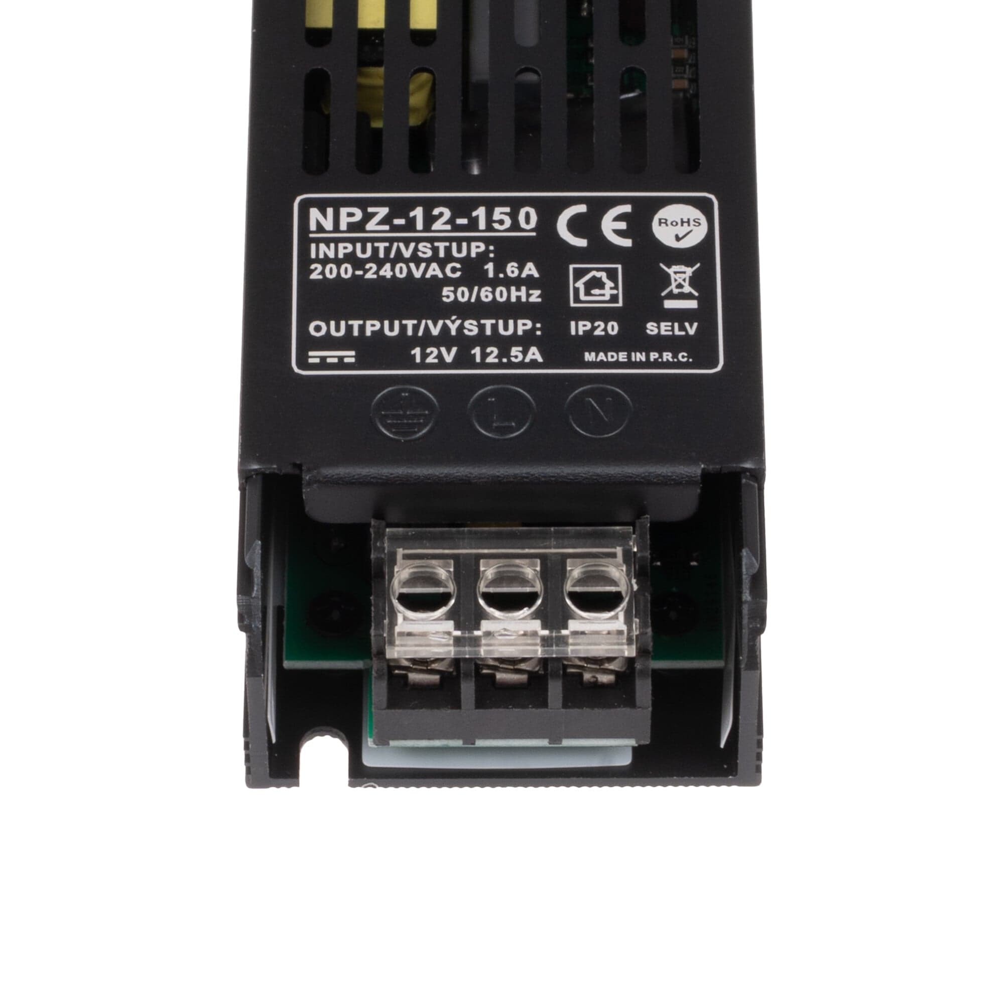 LED zdroj 12V 150W NPZ-12-150 vnitřní - náhled 2