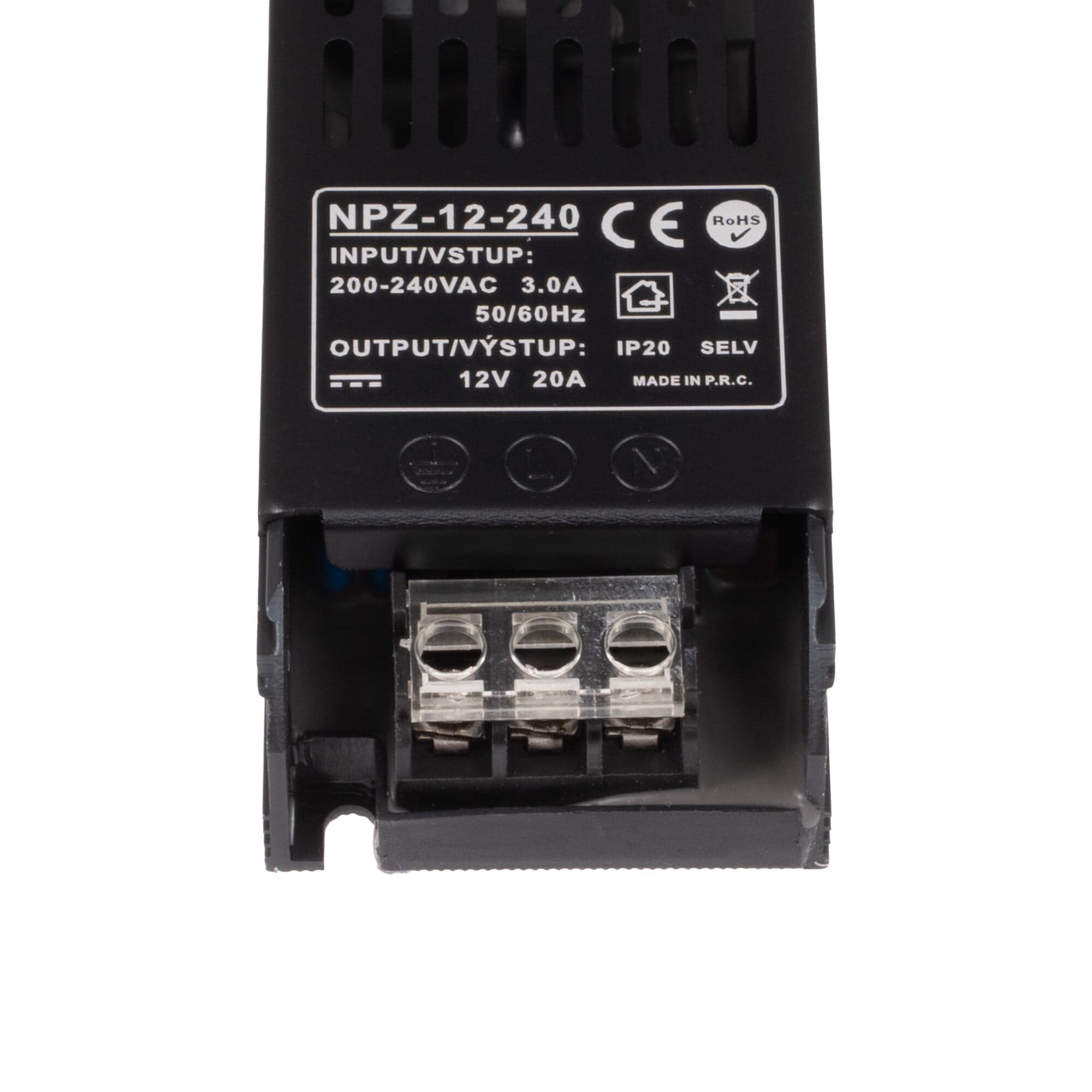 LED zdroj 12V 240W NPZ-12-240 vnitřní - náhled 2