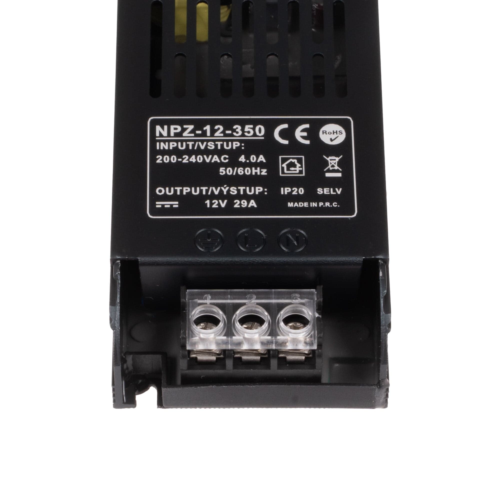 LED zdroj 12V 350W NPZ-12-350 vnitřní - náhled 3