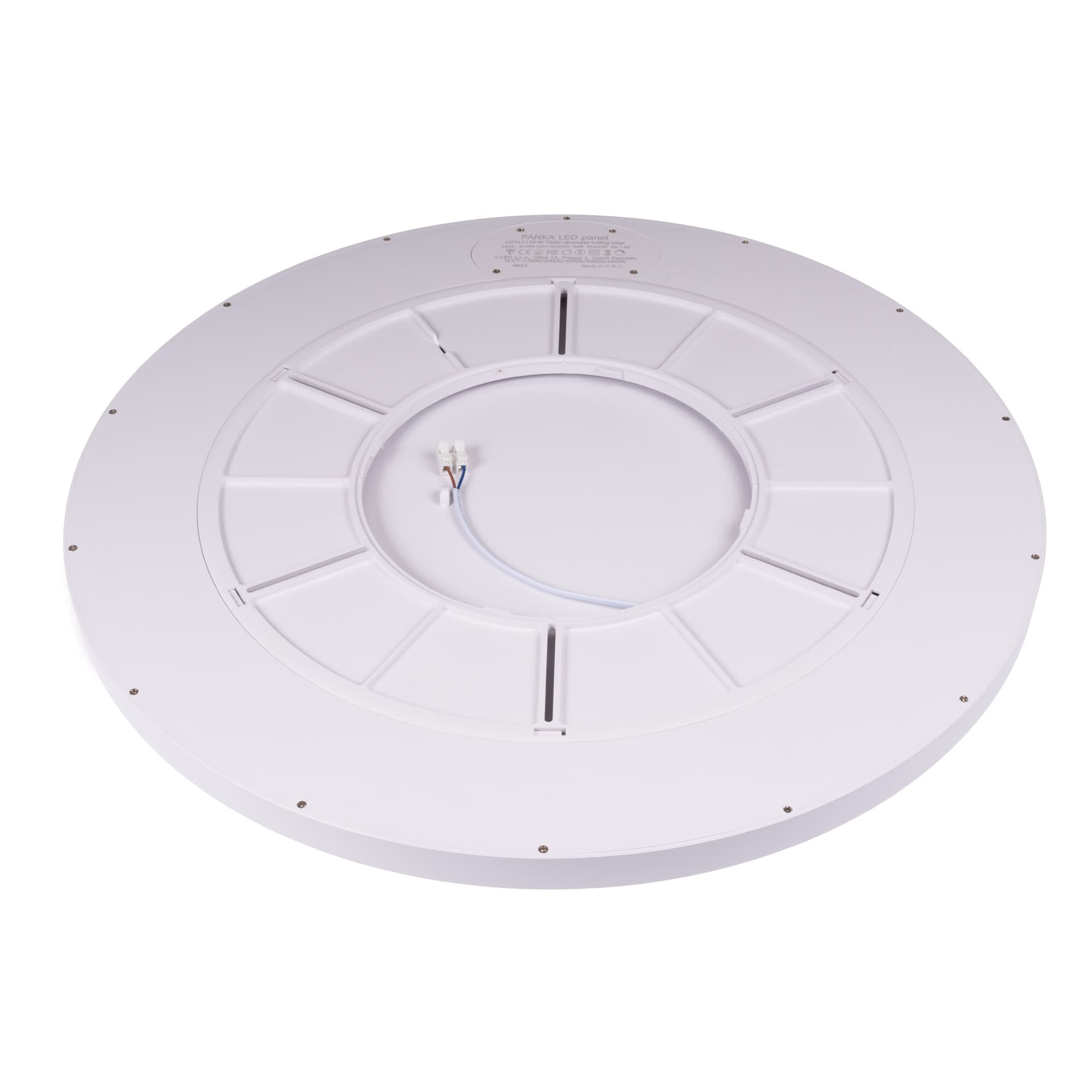 LED panel PANKA 50W CCT bílé kulaté stropní - náhled 5