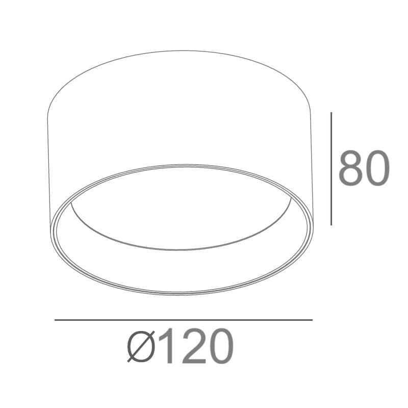 LED svítidlo ALEXO 12W CCT kulaté bílé stropní - náhled 3