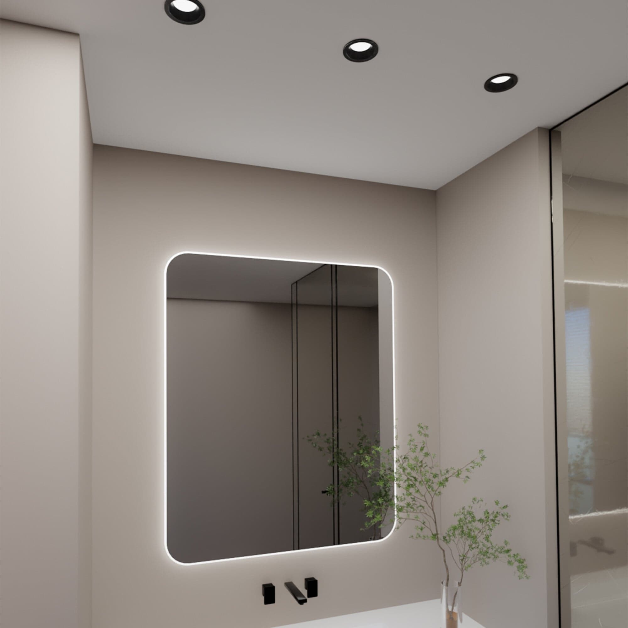 LED podhledové svítidlo IPO IP54 8W CCT černé - náhled 5