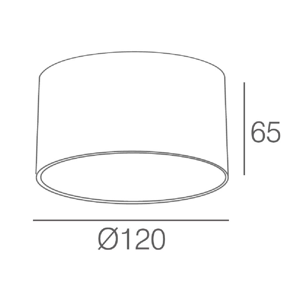 LED svítidlo LOXO 12W CCT černé stropní - náhled 2