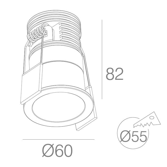 LED podhledové svítidlo AURO 9W černé - náhled 2