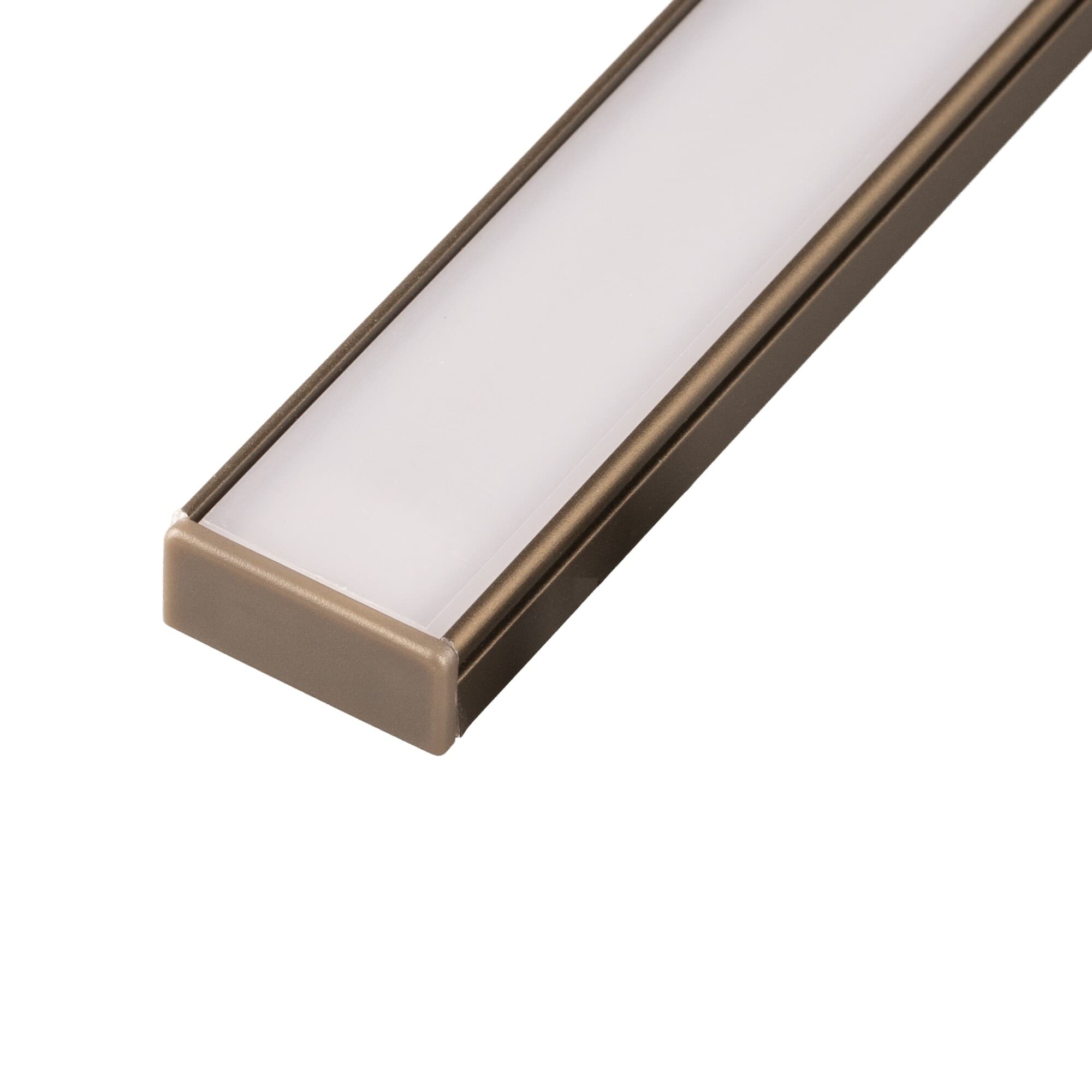 LED profil N14B nástěnný bronzový - náhled 3