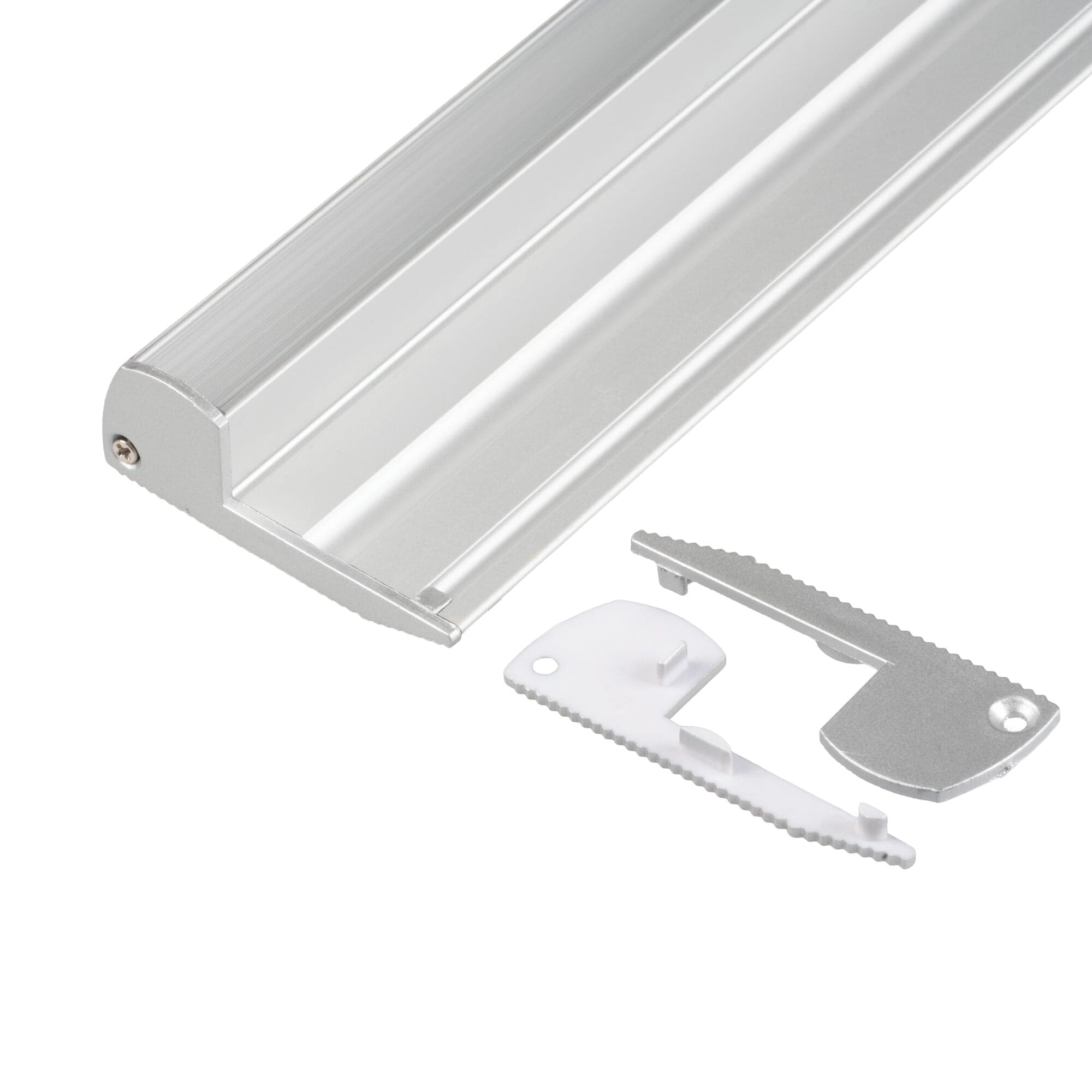 LED profil ST2 stříbrný schodišťový - náhled 2