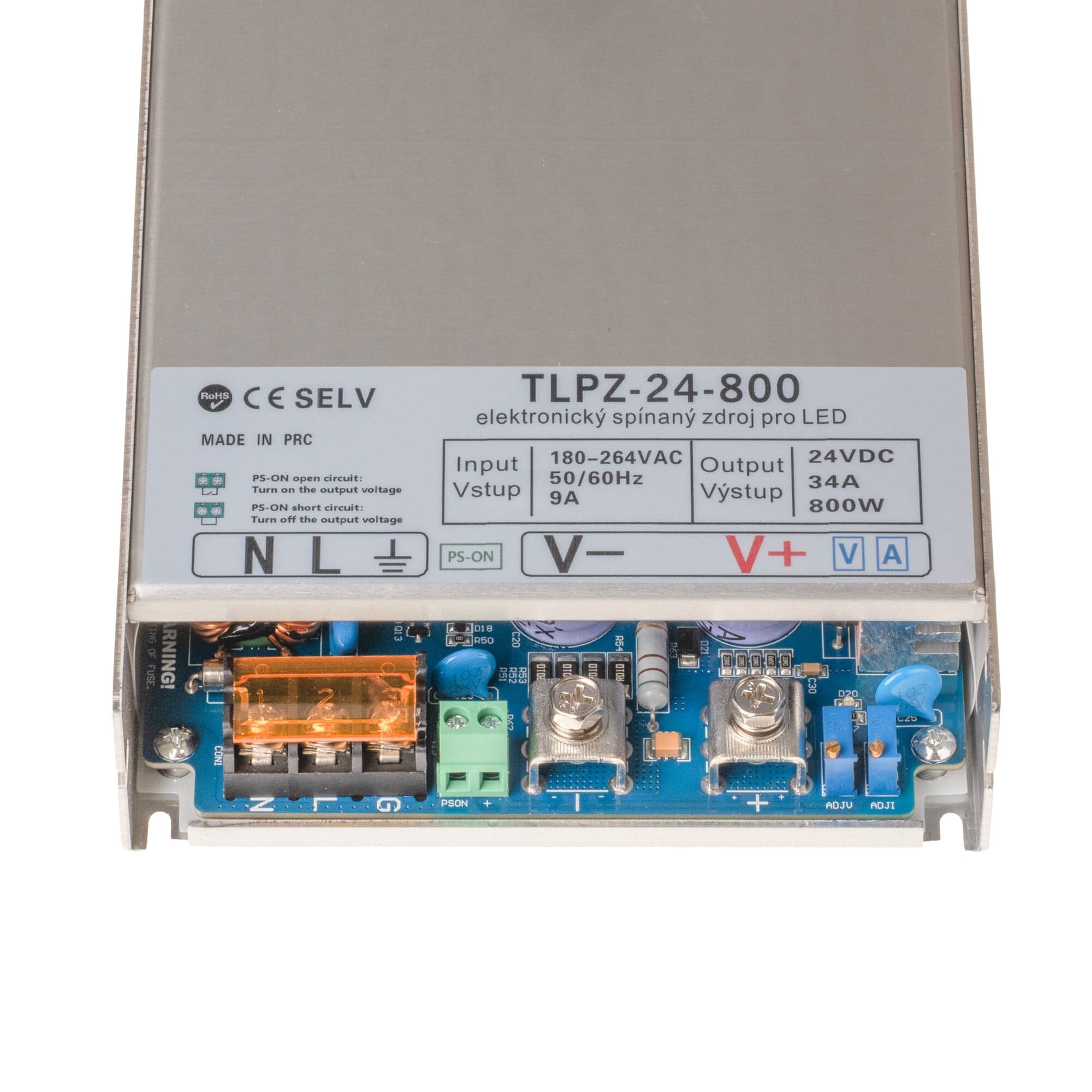 LED zdroj 24V 800W vnitřní TLPZ-24-800 - náhled 2