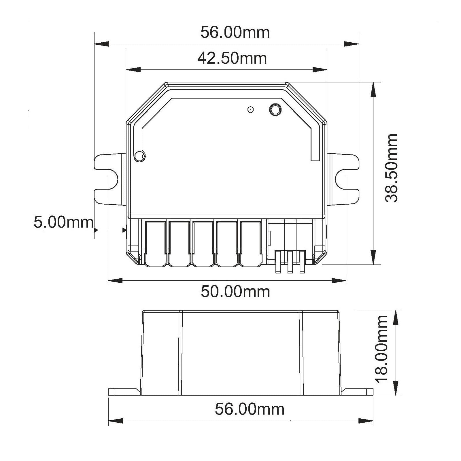 Přijímač dimLED PR mini M1K6A - náhled 2