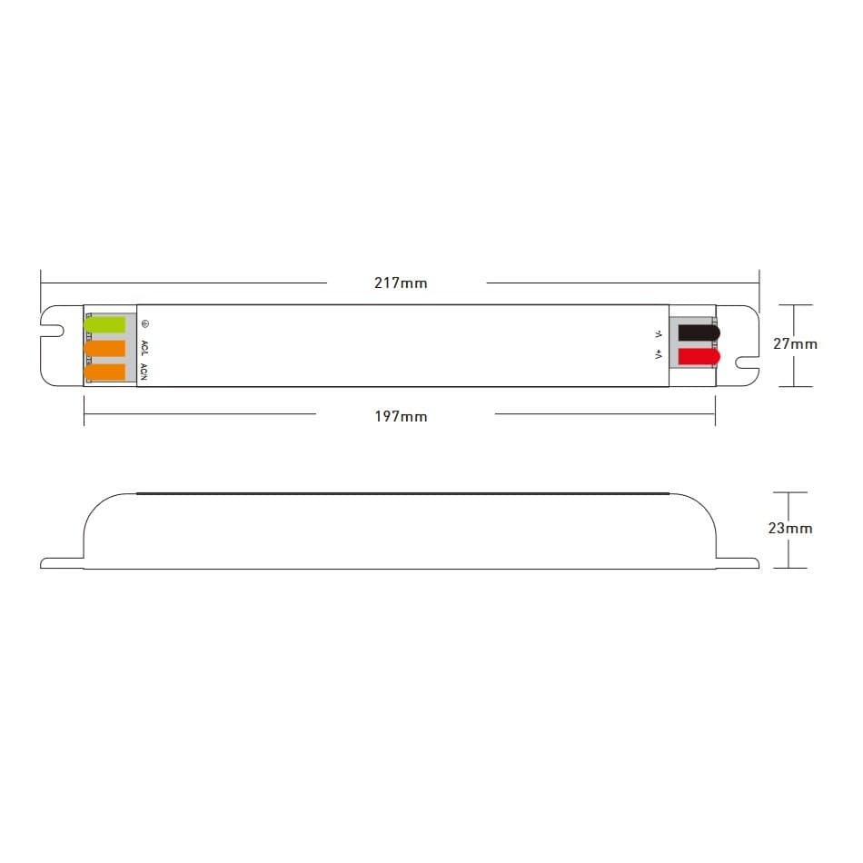 LED zdroj 12V 100W zdroj NANO-12-100 - náhled 2